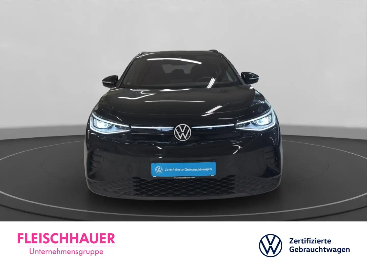 Volkswagen ID.4 Pro Matrix+Navi+HUD+AHK+Pano+21''+360°+Wärmepumpe+ Schwarz - 2