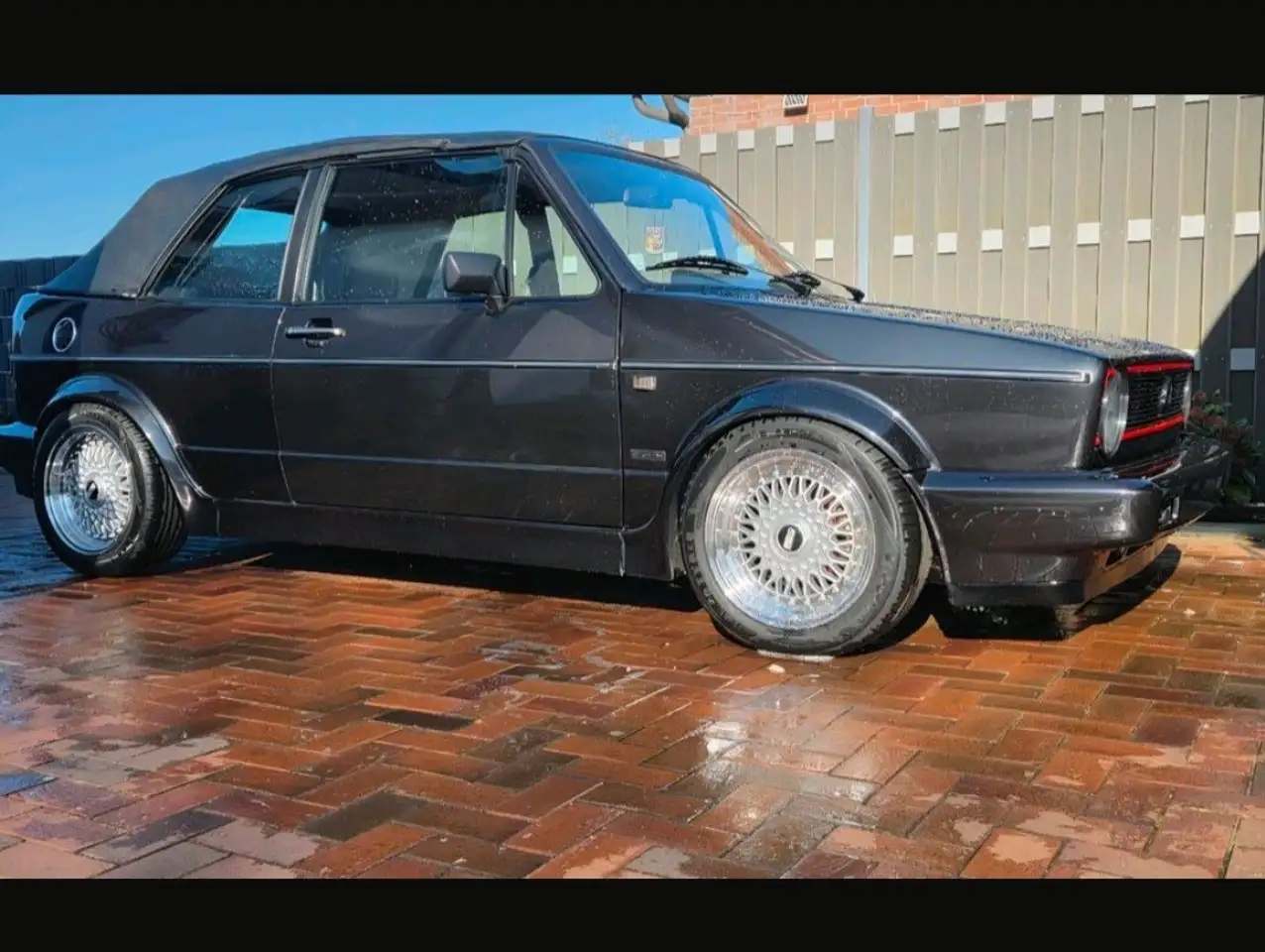 Volkswagen Golf 1 cabrio Karmann, foto 6