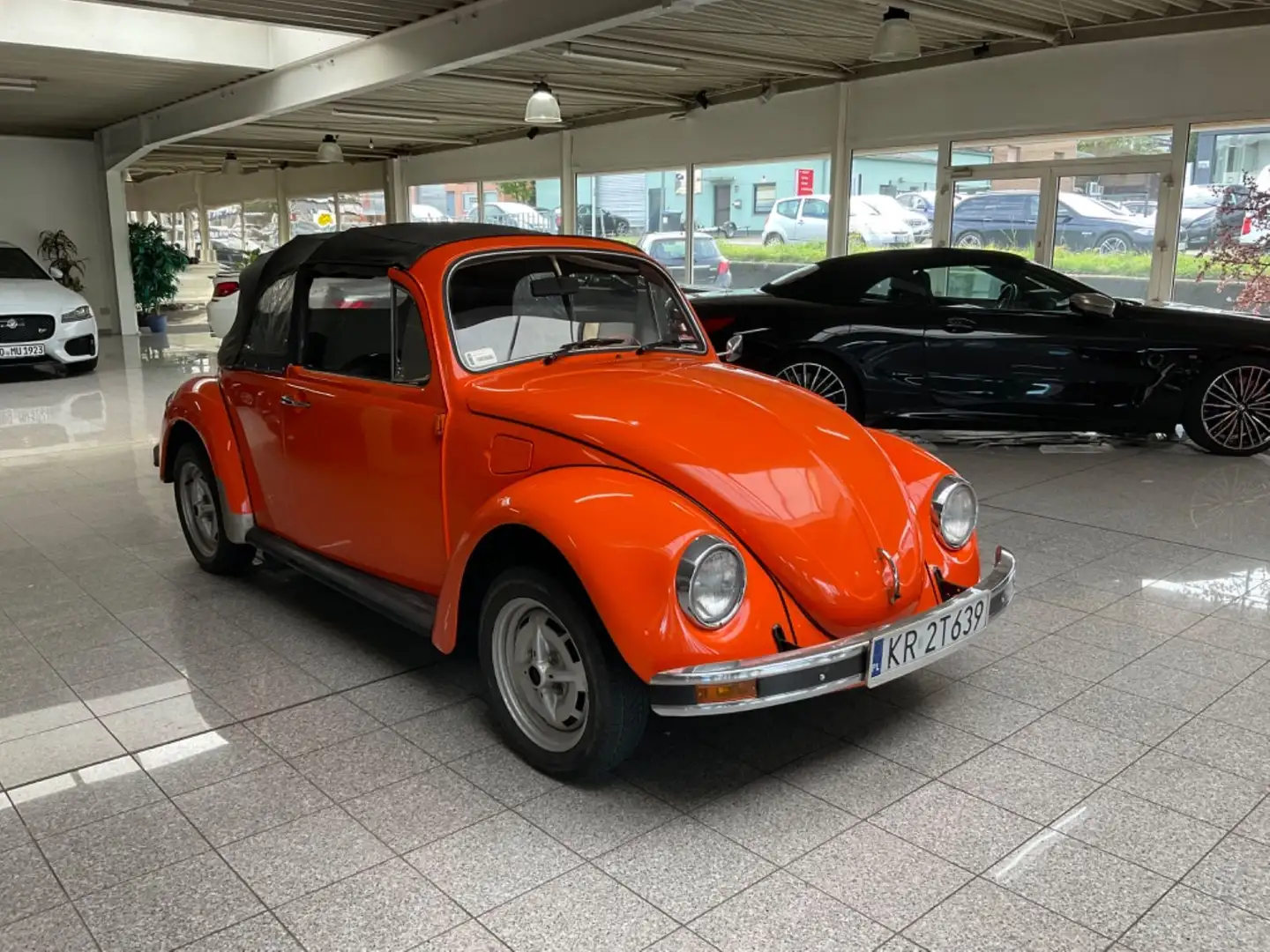 Volkswagen Käfer -Cabrio Umbau-Polnische Papiere narančasta - 2