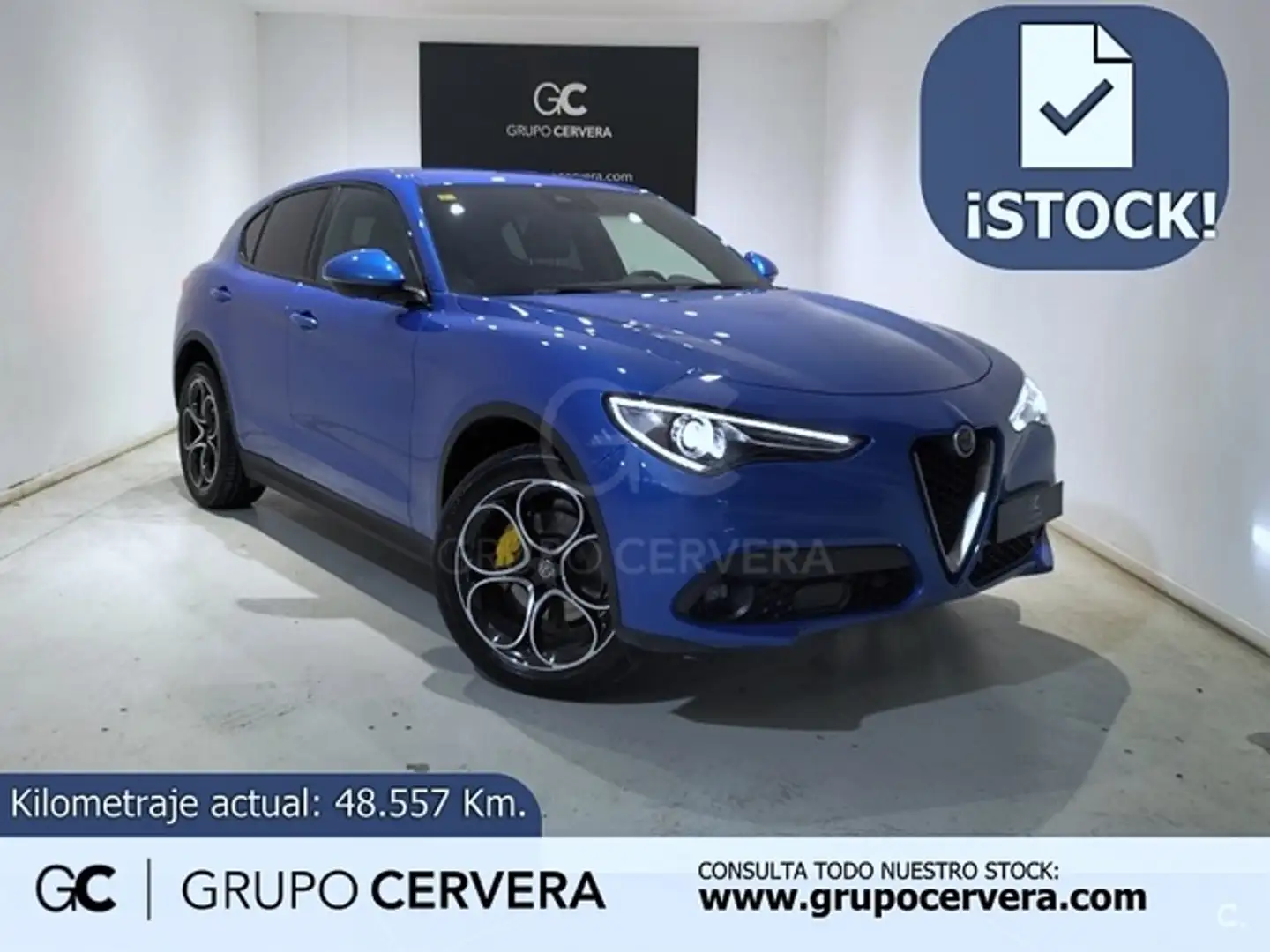 Alfa Romeo Stelvio 2.2 Executive Q4 210 Aut. Azul - 1