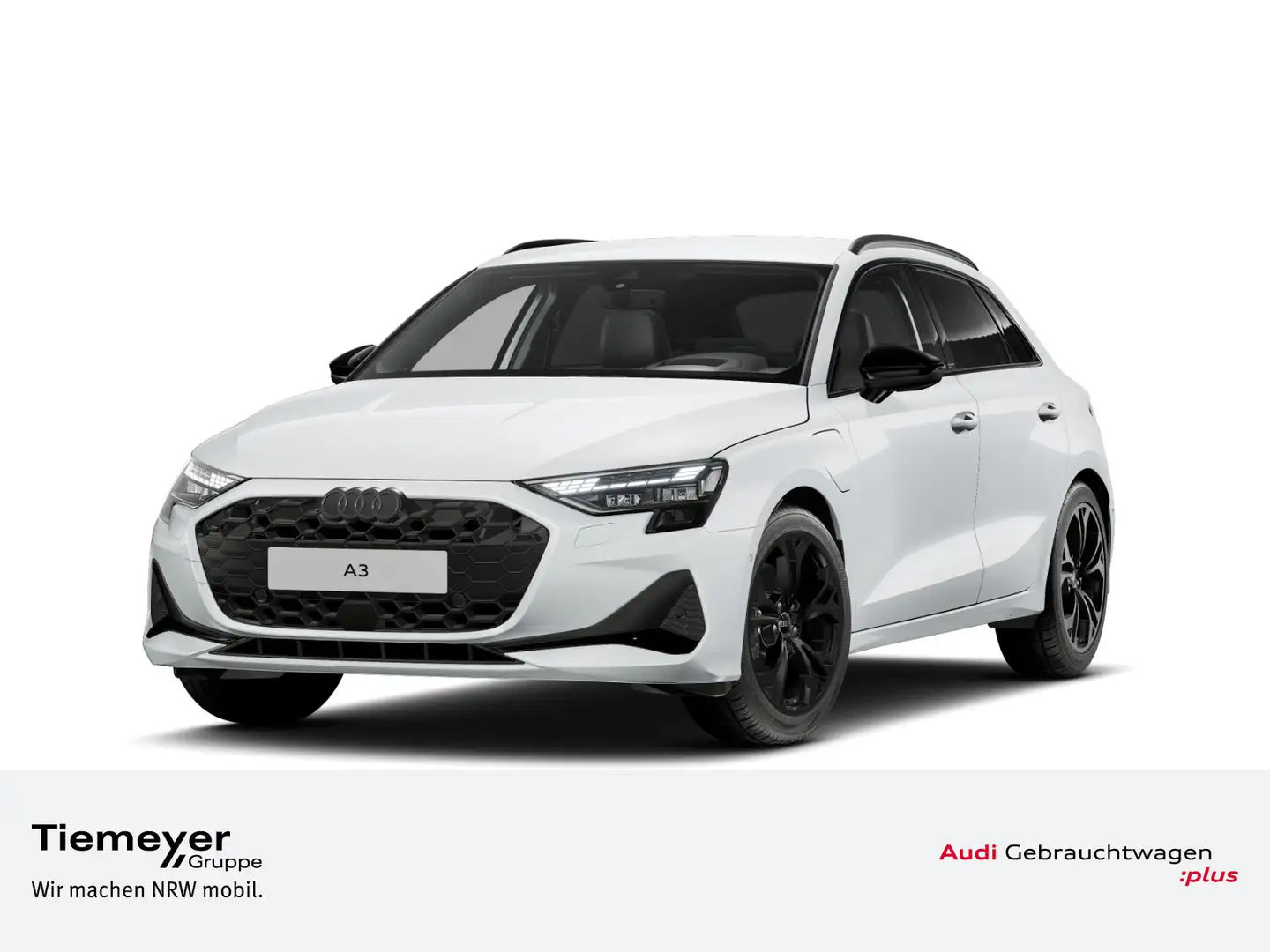 Audi A3 40 TFSIe ADVANCED SONOS LED HuD KAM Weiß - 1