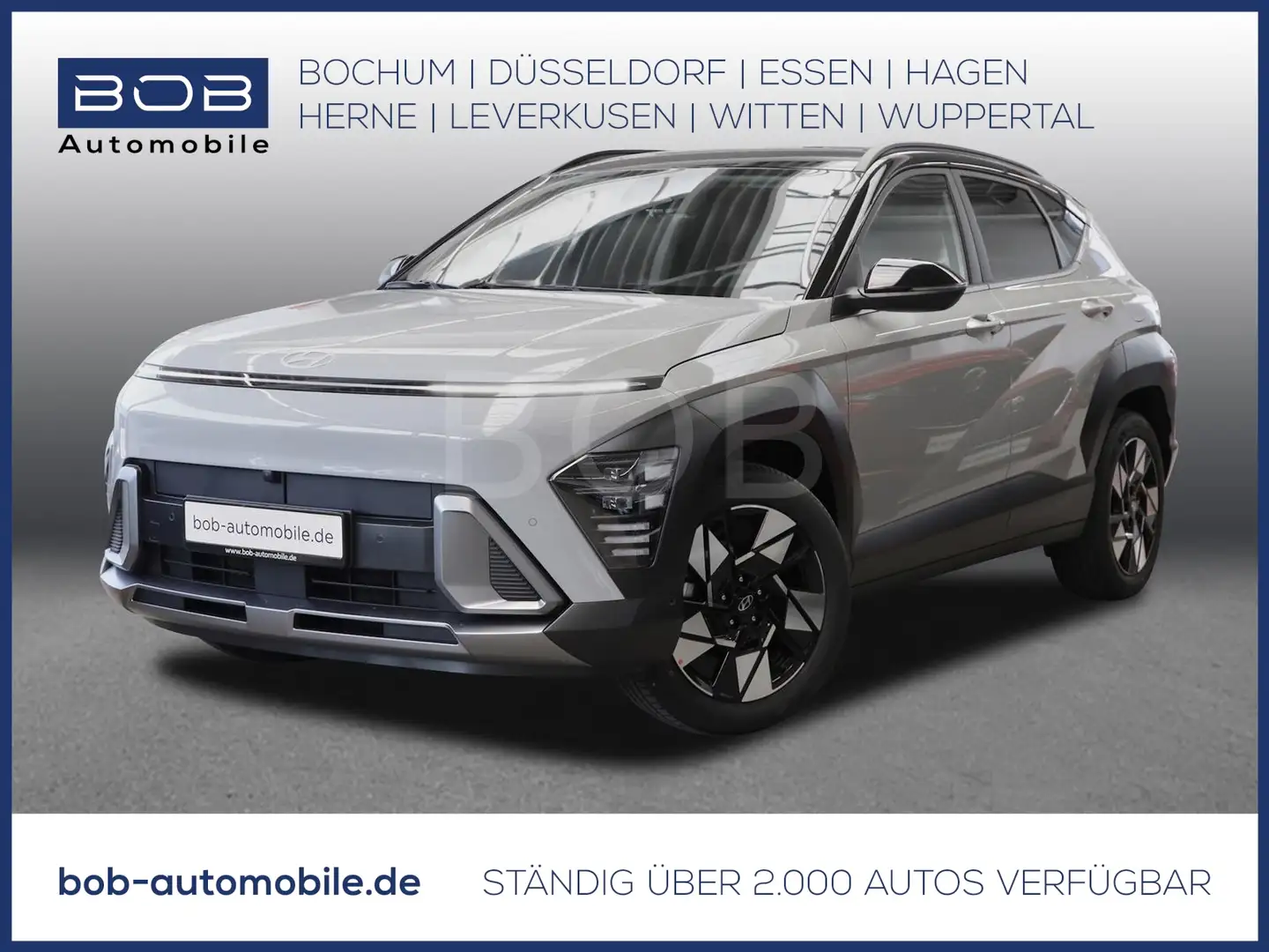 Hyundai KONA SX2 Hybrid 1.6 GDI 6-DCT PRIME  BOSE Gris - 1