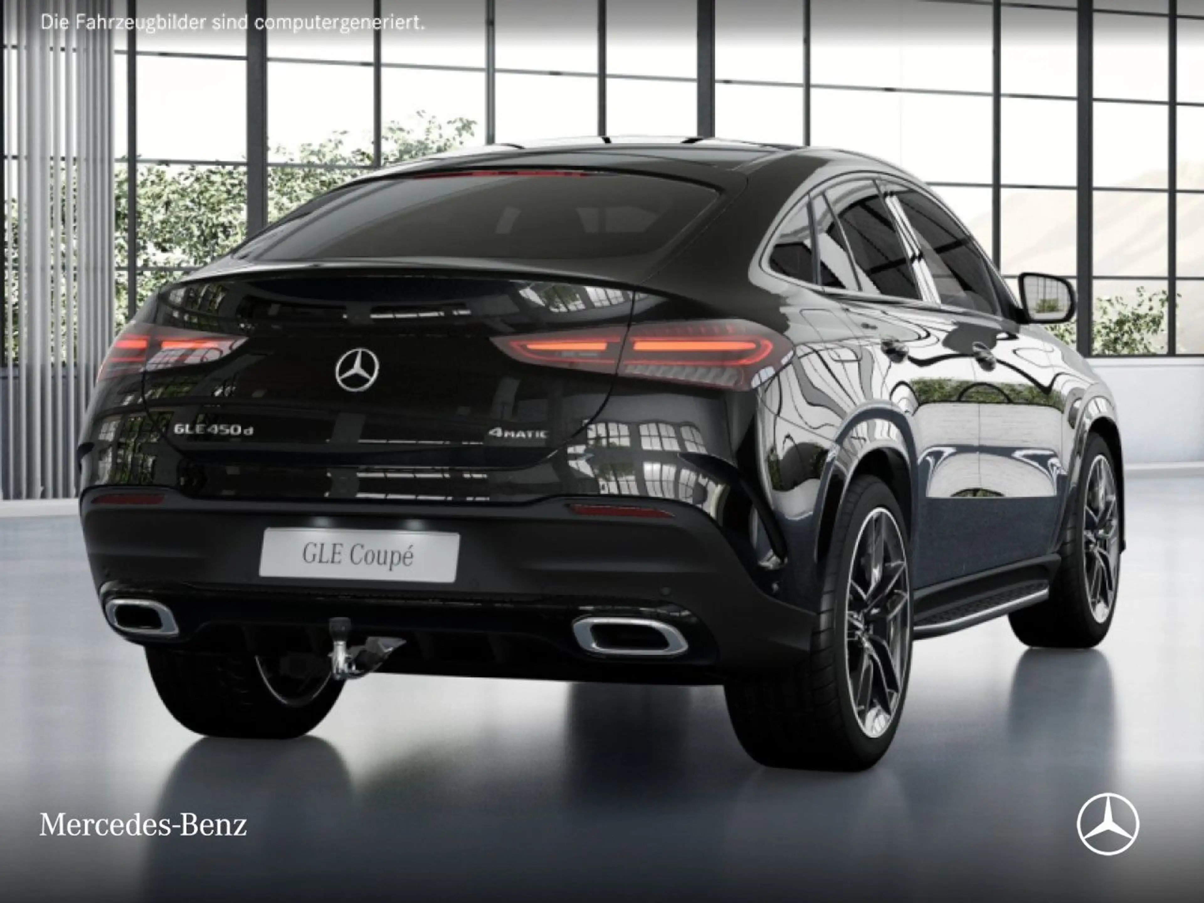 Mercedes-Benz GLE 450 d Coupé 4M AMG+NIGHT+PANO+360+AHK+STHZG — photo 4