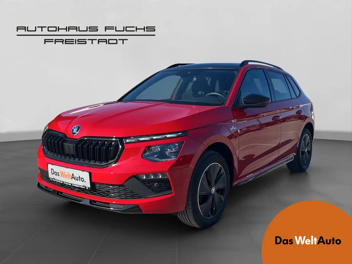 Skoda Kamiq Monte Carlo TSI ACT DSG Rood - 1