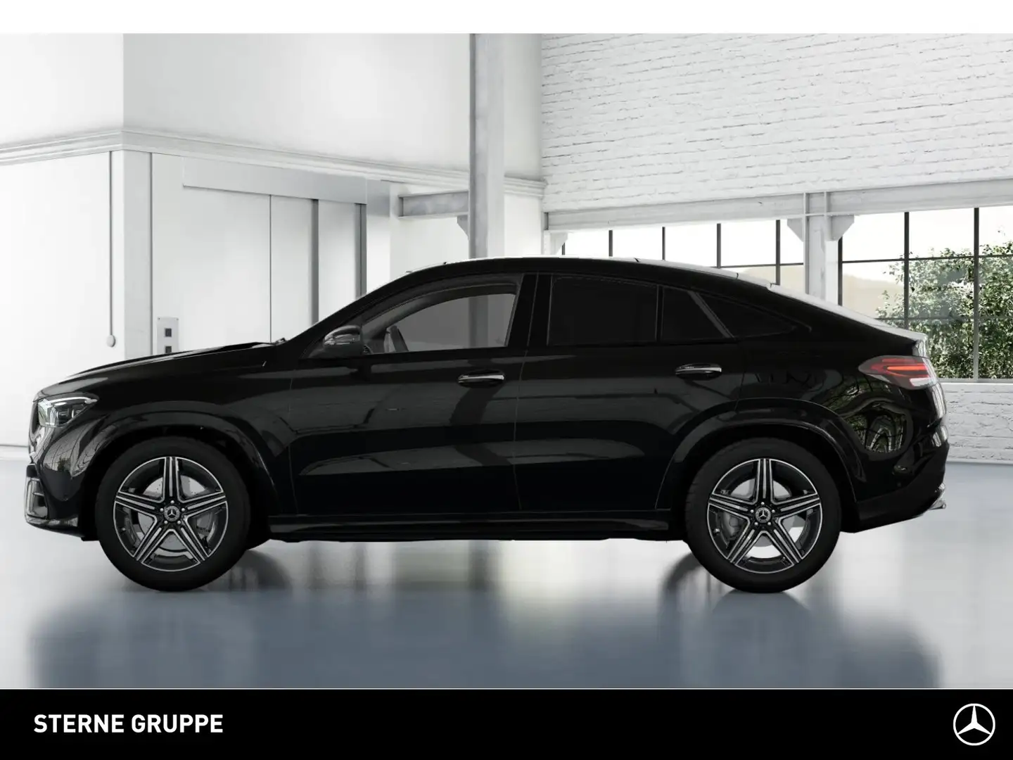 Mercedes-Benz GLE 350 GLE 350 de 4M C AMG PANO 360° AHK MBUX BURM KEYL Schwarz - 2