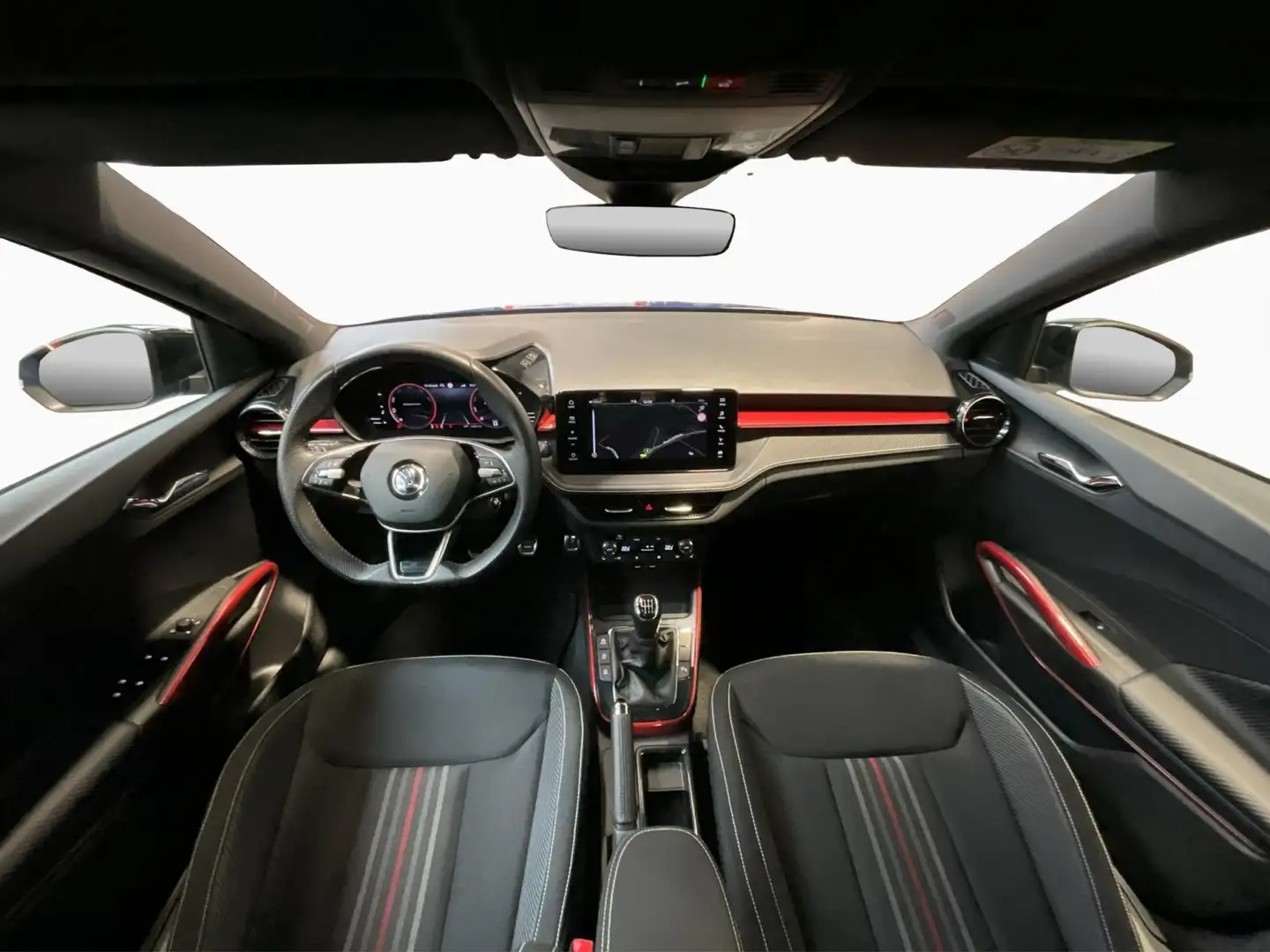 Skoda Fabia Monte-Carlo+LED+NAVI+Digi+ Bleu - 2