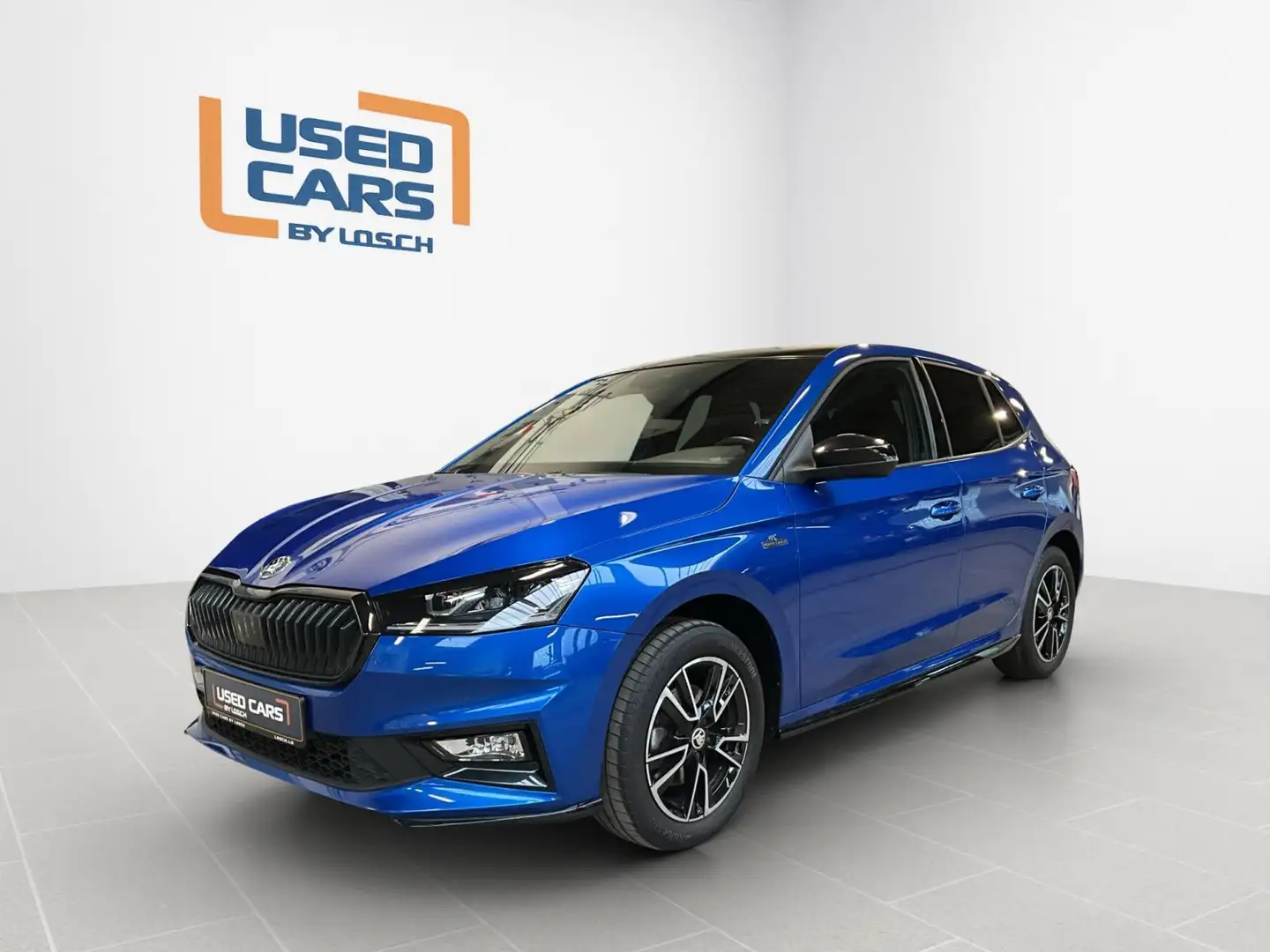 Skoda Fabia Monte-Carlo+LED+NAVI+Digi+ Bleu - 1