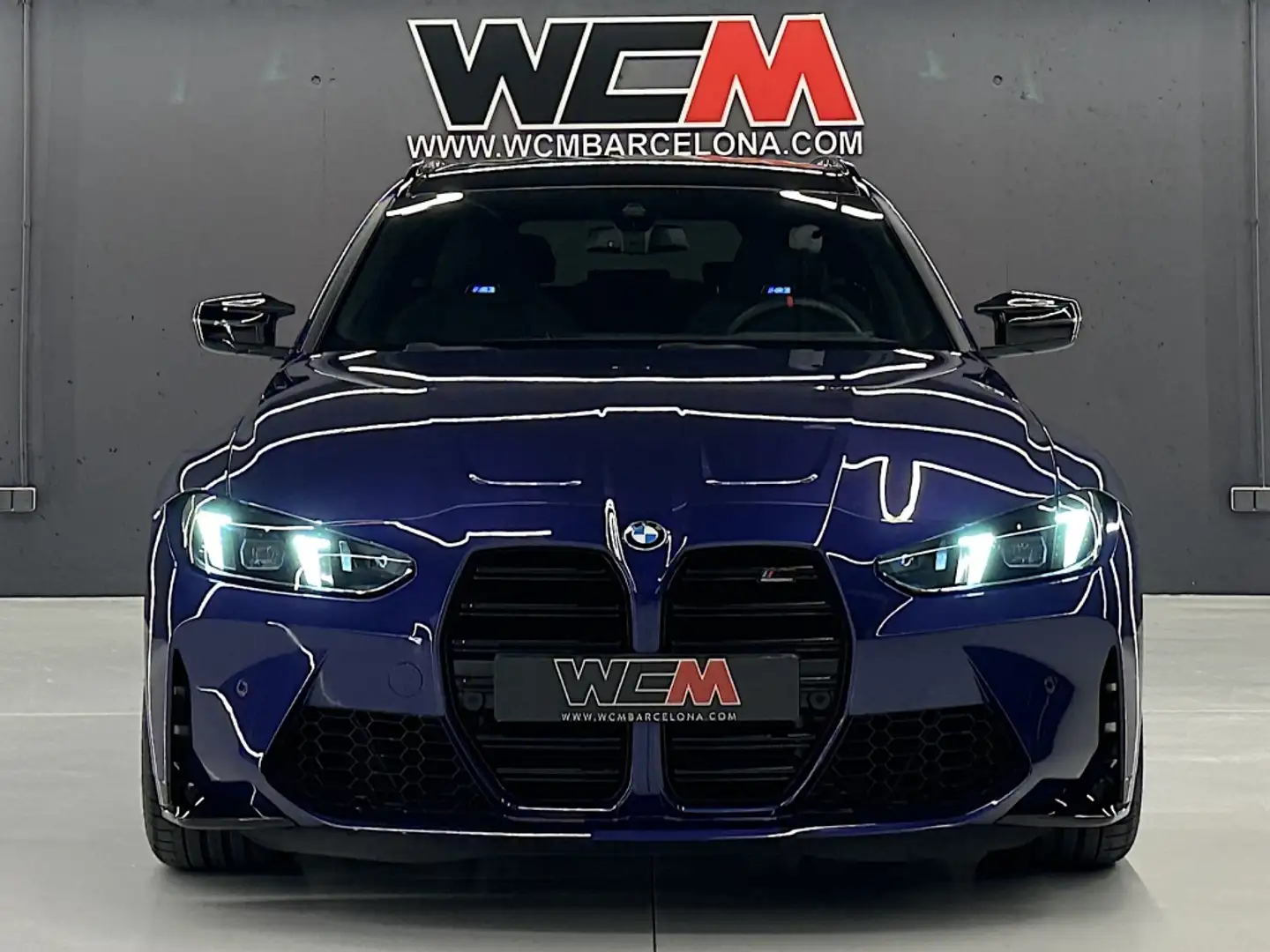 BMW M3 Touring MxDrive Competition Bleu - 2