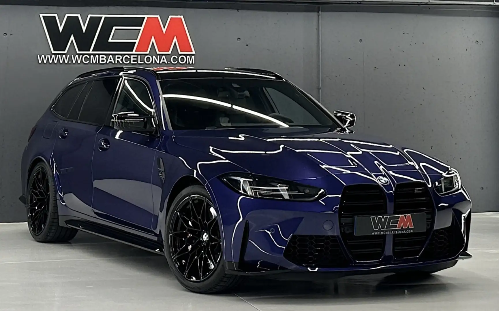 BMW M3 Touring MxDrive Competition Bleu - 1
