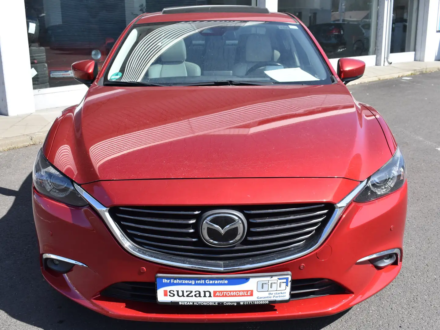 Mazda 6 Sports-Line *TOP-AUSSTATTUNG*MWST* Rot - 2