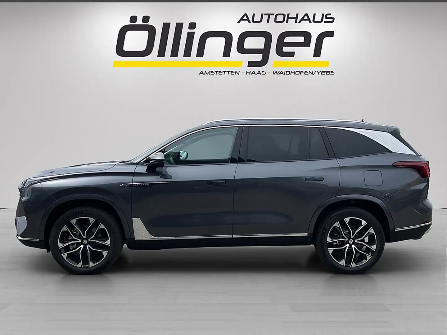MG MGS9 PHEV Premium + Österreich Paket + Metallic! + G... Grau - 2
