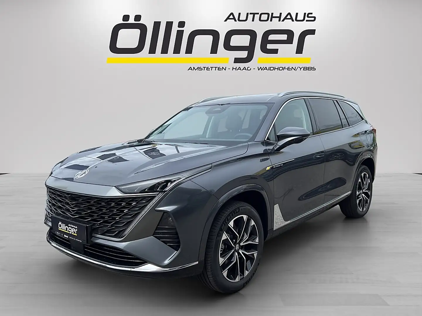 MG MGS9 PHEV Premium + Österreich Paket + Metallic! + G... Grau - 1