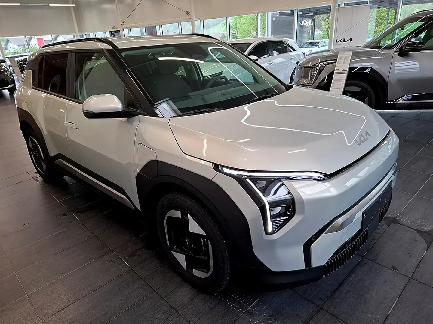 Kia EV3 FWD 81,4kWh Long Range Earth Grijs - 2