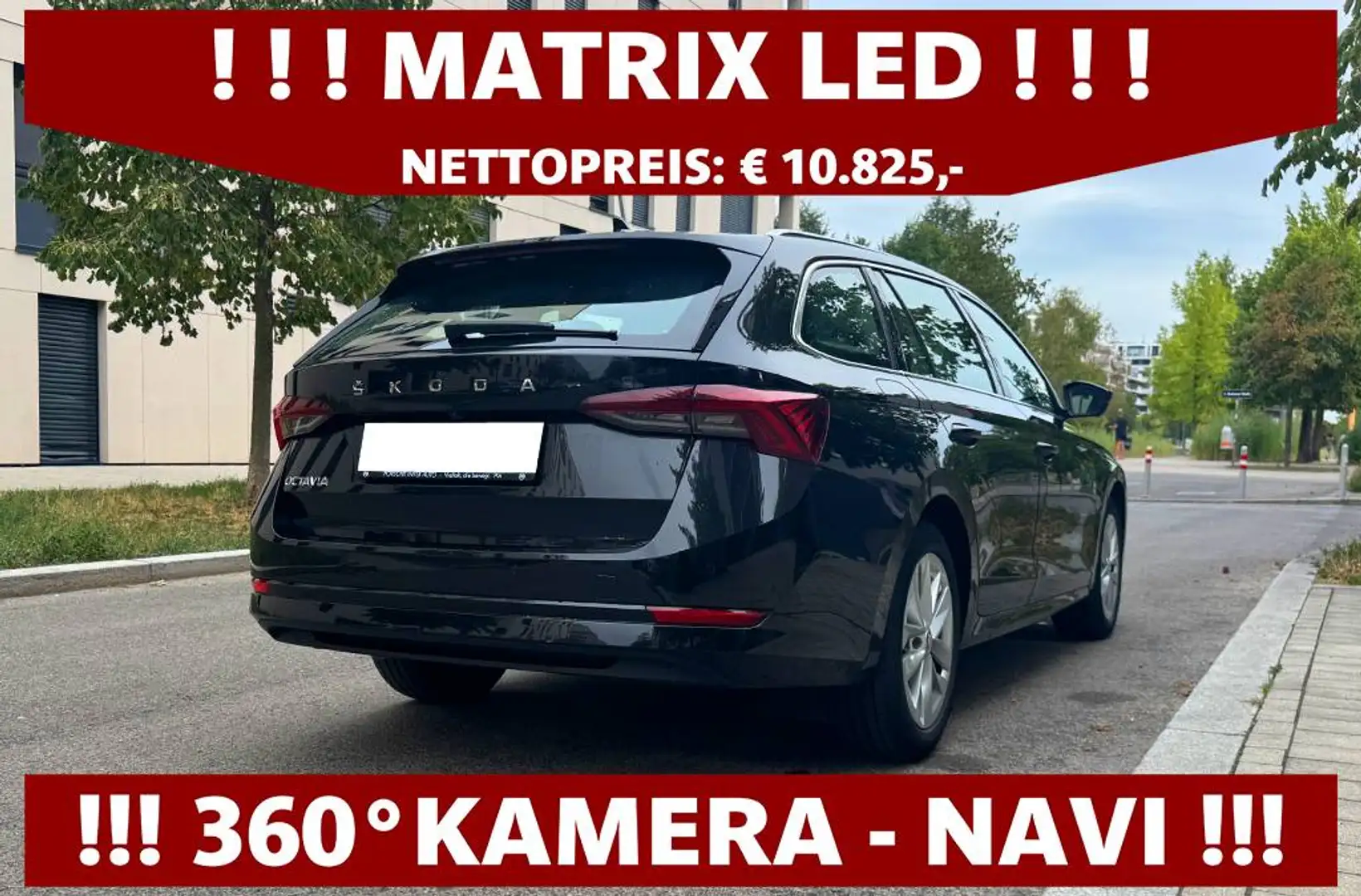 Skoda Octavia 2,0 TDI DSG | STYLE | MATRIX LED Schwarz - 2
