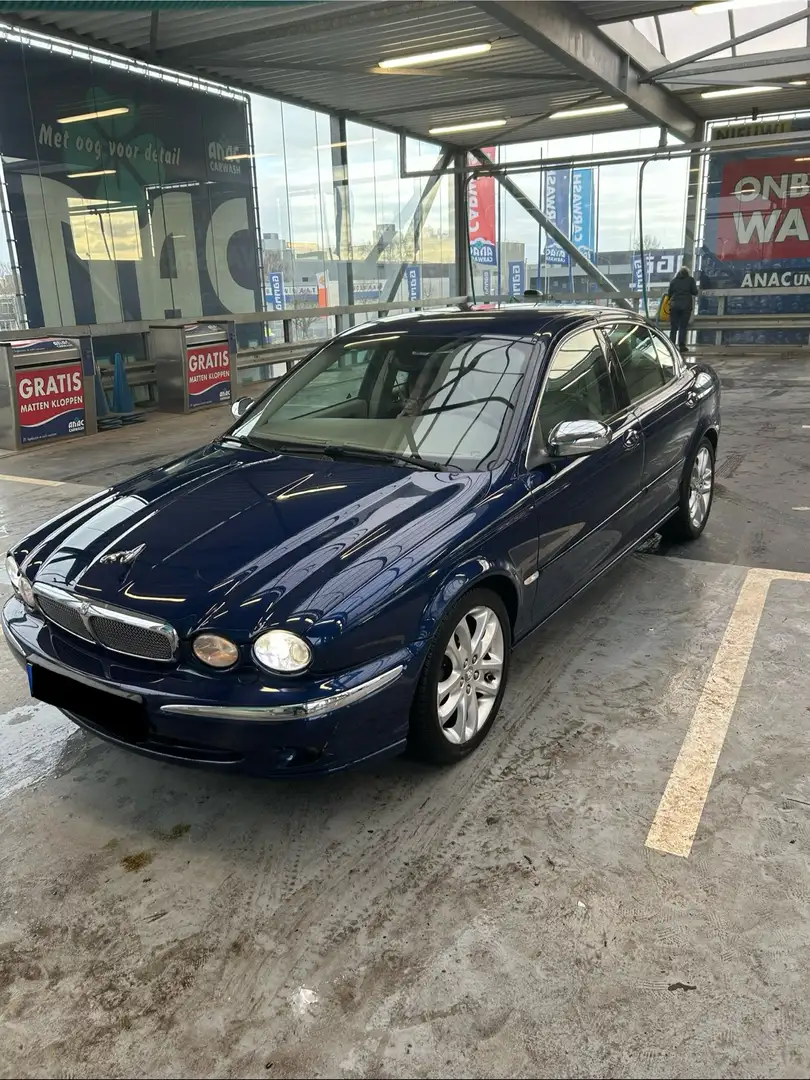 Jaguar X-Type Zeer mooie ! Jaguar x-type 3.0 V6 NIEUW APK ! Blue - 1