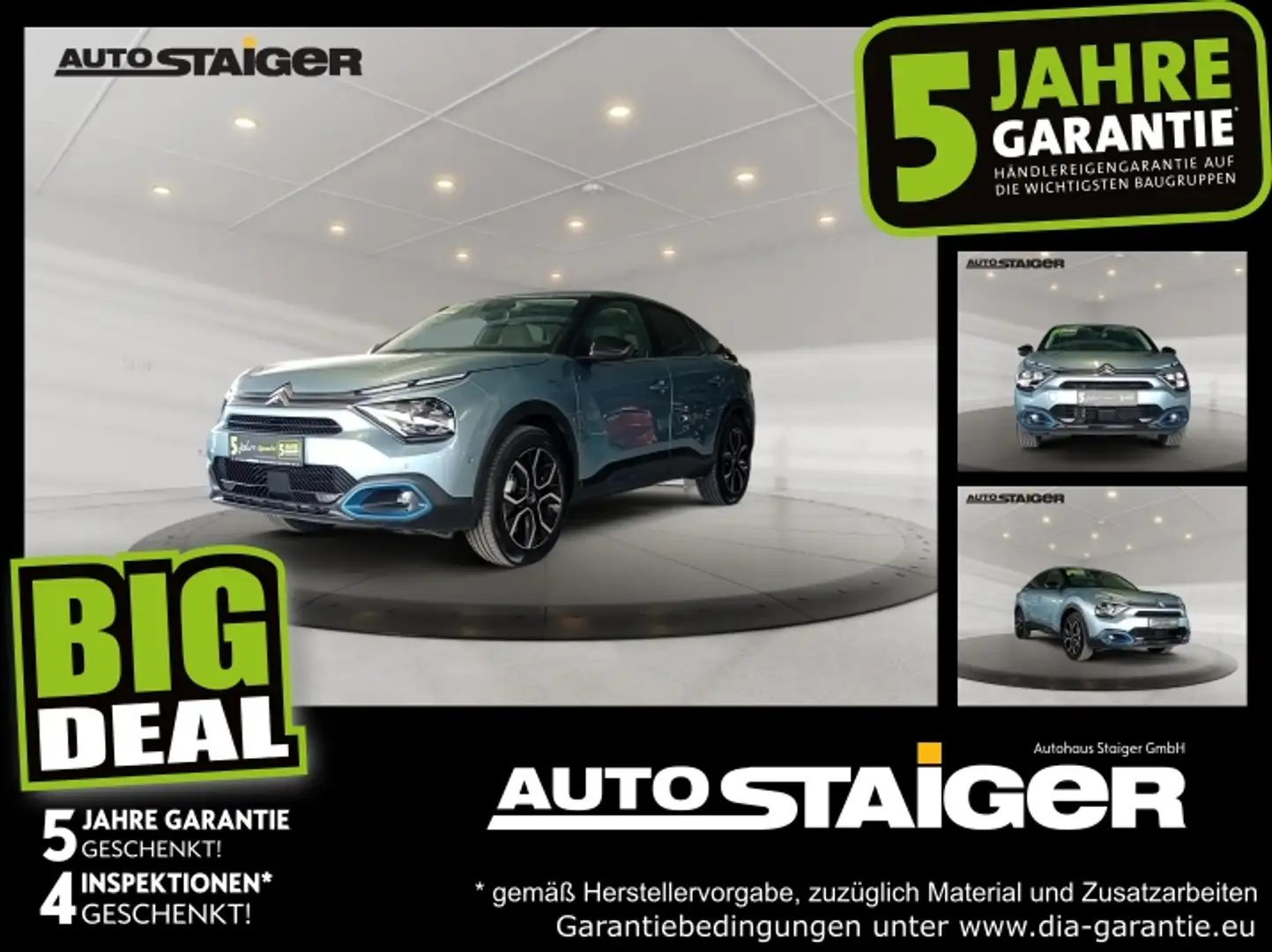 Citroen C4 Shine Elektro *LED*Klima*Navi*Parkpilot* Blau - 1