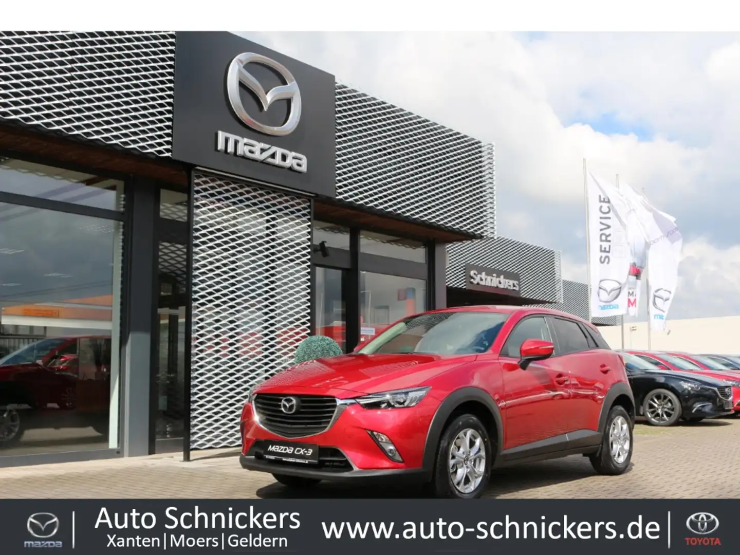 Mazda CX-3 SKYACTIV-D CENTER-LINE+18.000 KM !!! Rouge - 1