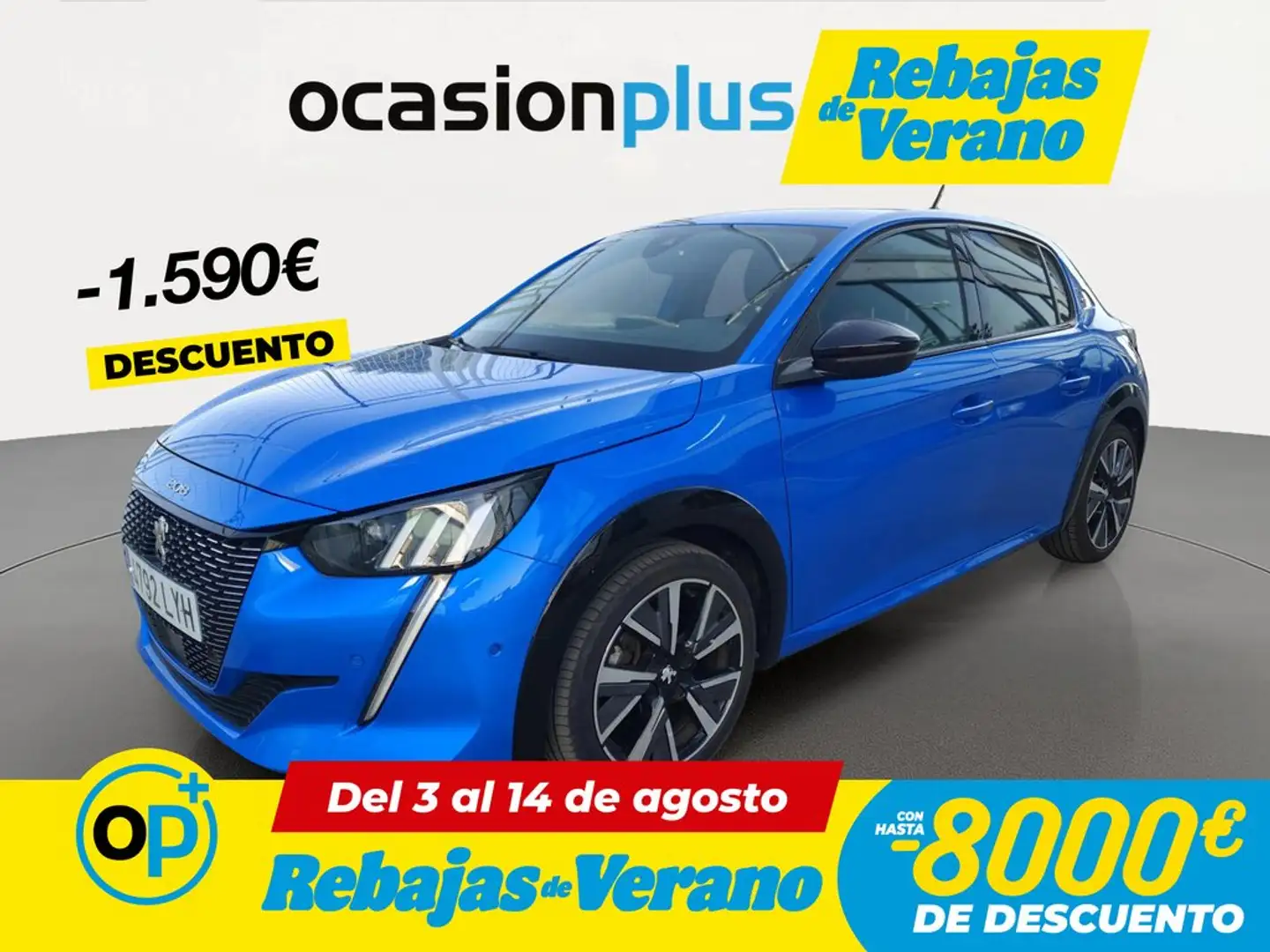 Peugeot 208 1.2 Puretech S&S GT EAT8 100 Azul - 1
