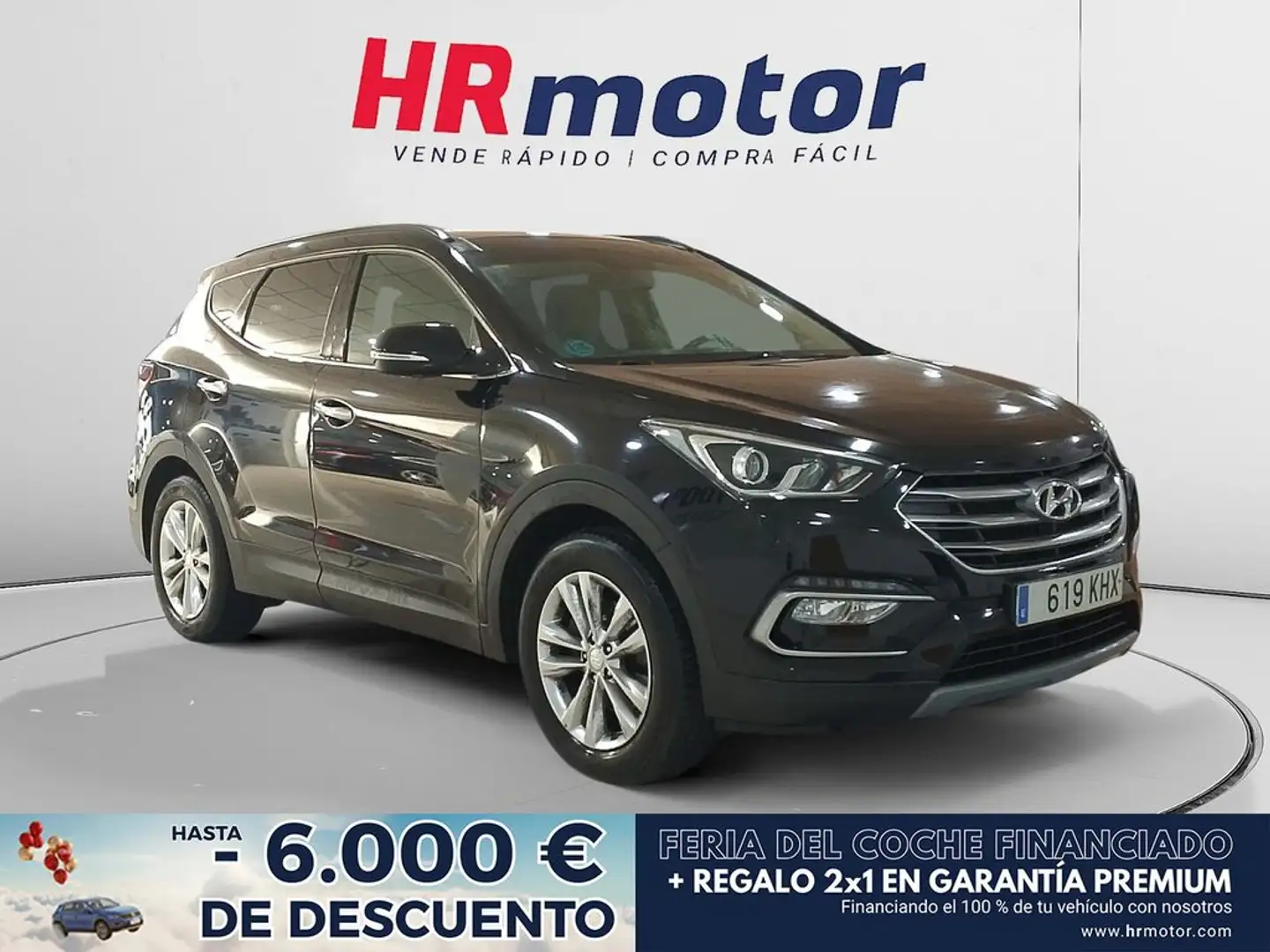 Hyundai SANTA FE 25 Aniversario 2WD Negro - 1
