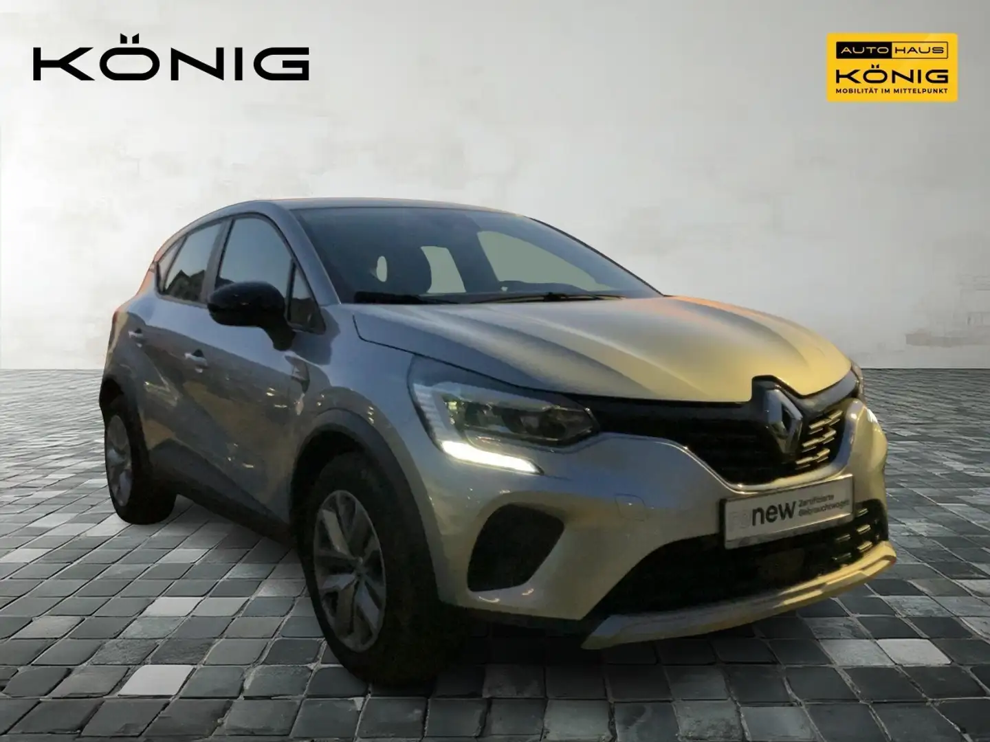 Renault Captur TCe 140 EDC EVOLUTION NAVI*CARPLAY*KAMERA Gris - 2