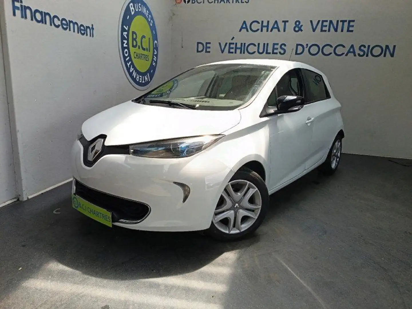 Renault ZOE ZEN CHARGE RAPIDE Q90 Blanc - 1