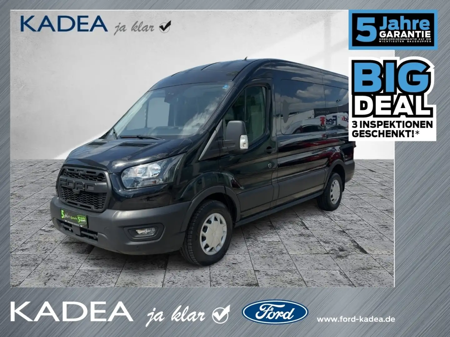 Ford Transit Kombi 2.0 350 L2 Trend Kamera|Tempomat Nero - 1