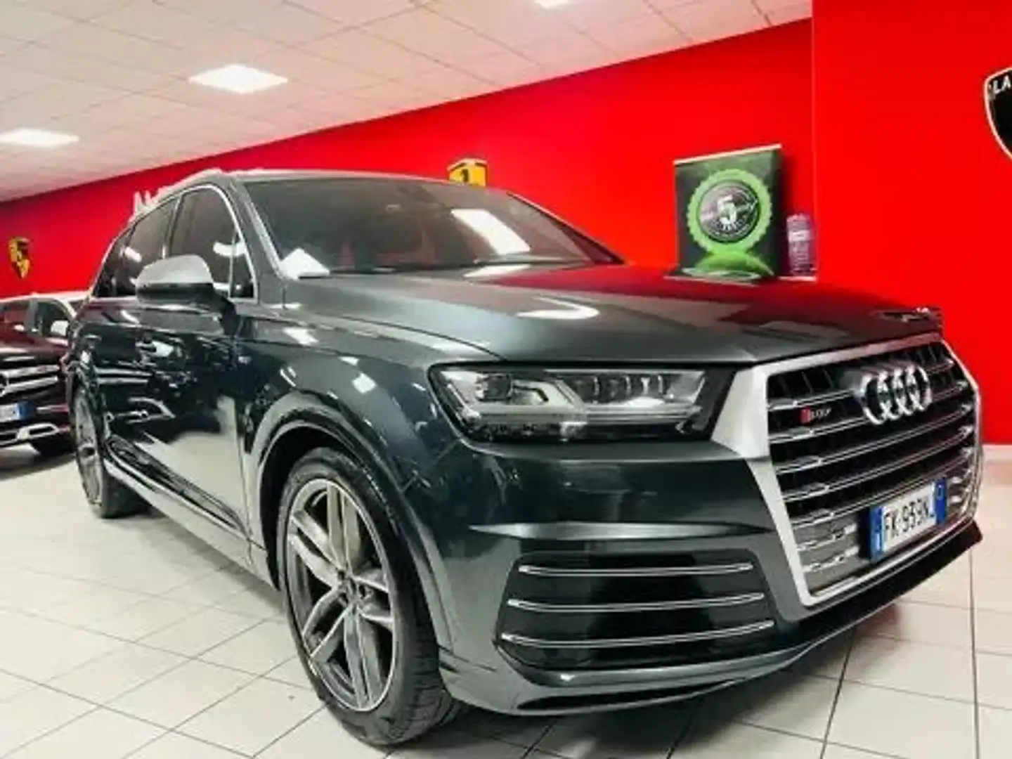 Audi SQ7 Q7 4.0 V8 tdi Business Plus quattro GANCIO TRAINO Gris - 1