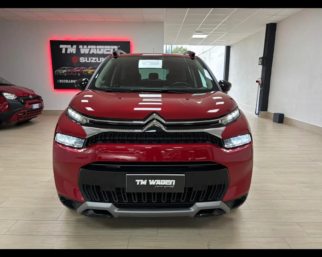 Citroen C3 Aircross BlueHDi 110 S&S Feel 110CV 2022 Červená - 2