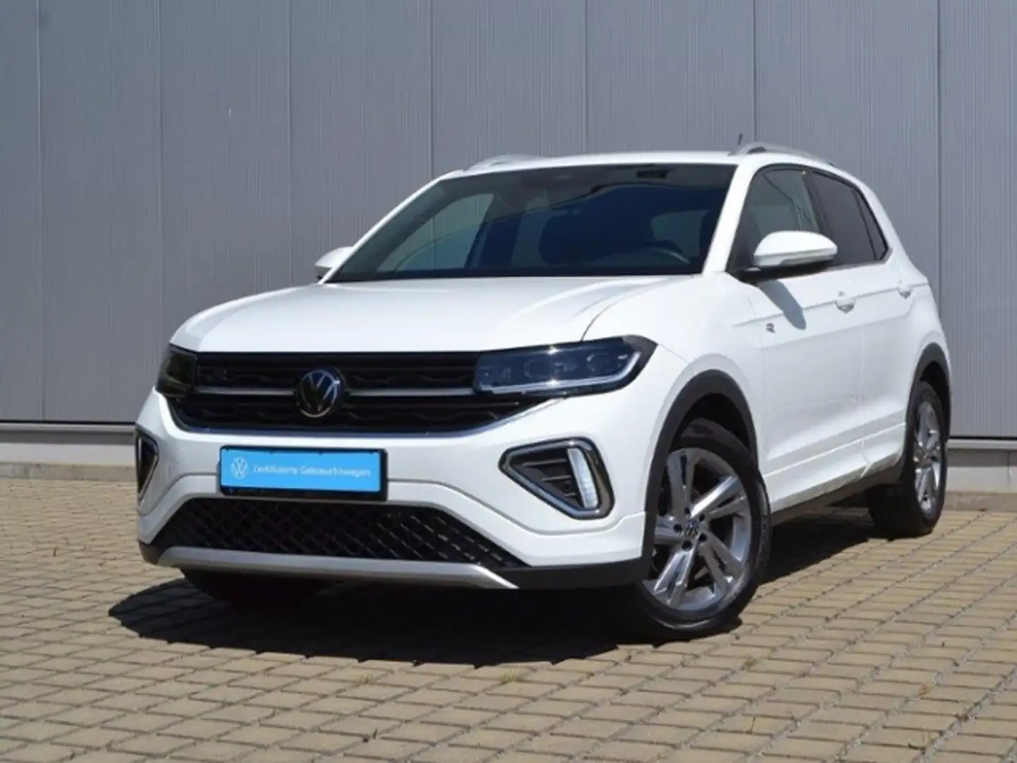 Volkswagen T-Cross 1.5 TSI DSG R-Line AHK/MATRIX/IQ.DRIVE-PAKET/NAVI Weiß - 2