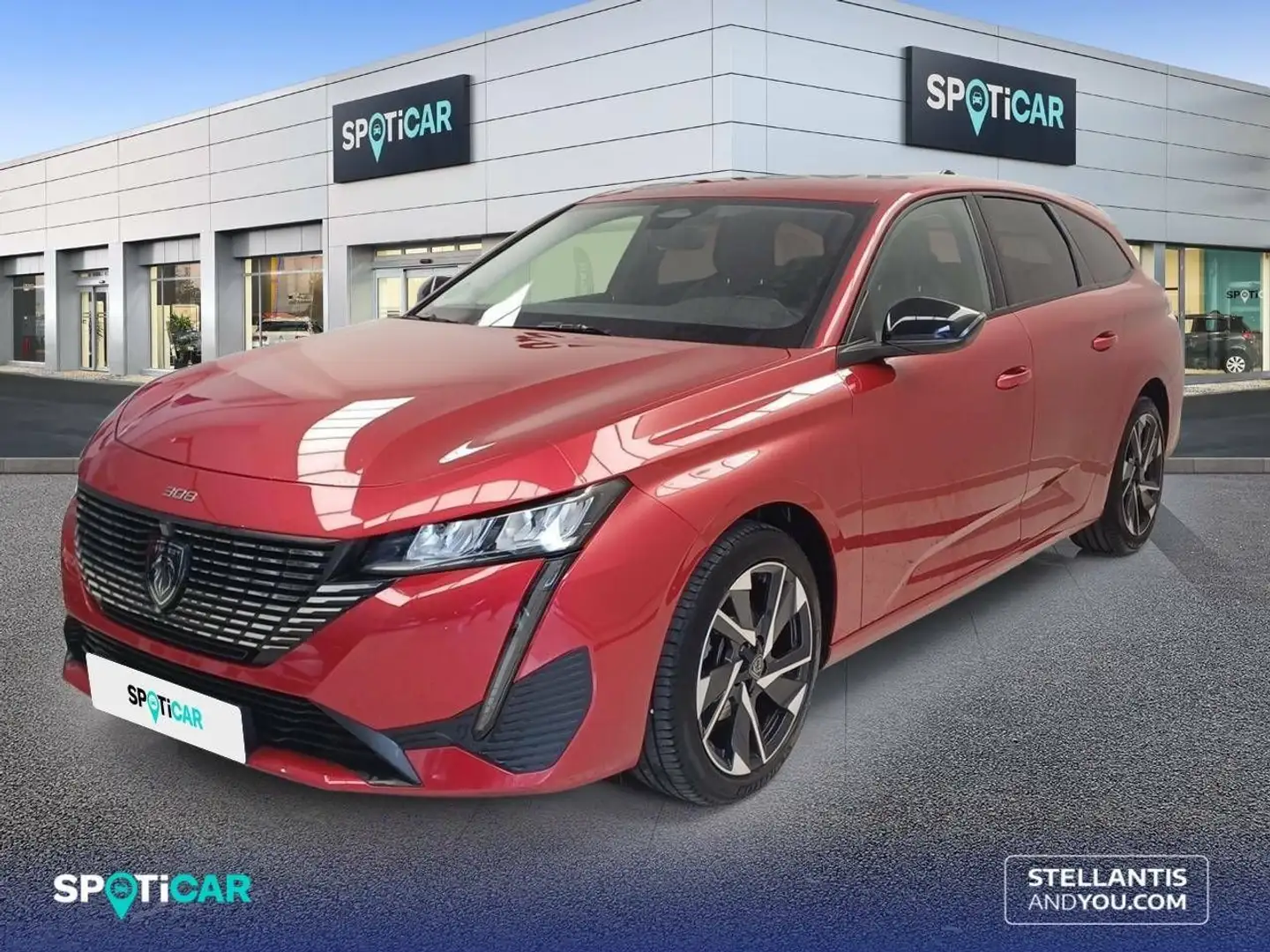 Peugeot 308 SW 1.5 BlueHDi S&S Allure EAT8 130 Rojo - 1