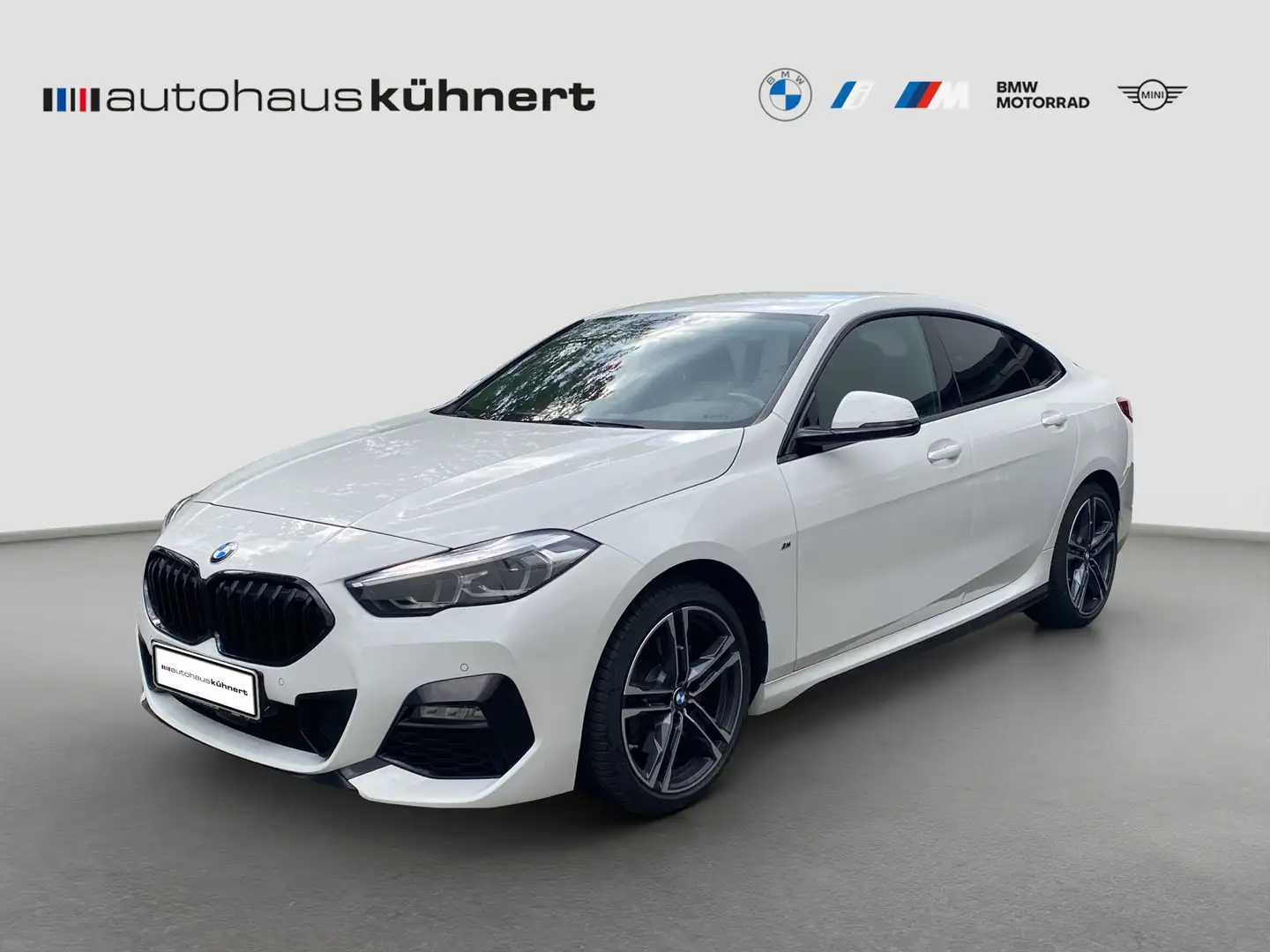 BMW 220 d Gran Coupé ///M-Sport LED SpurAss Navi AUT Blanc - 1