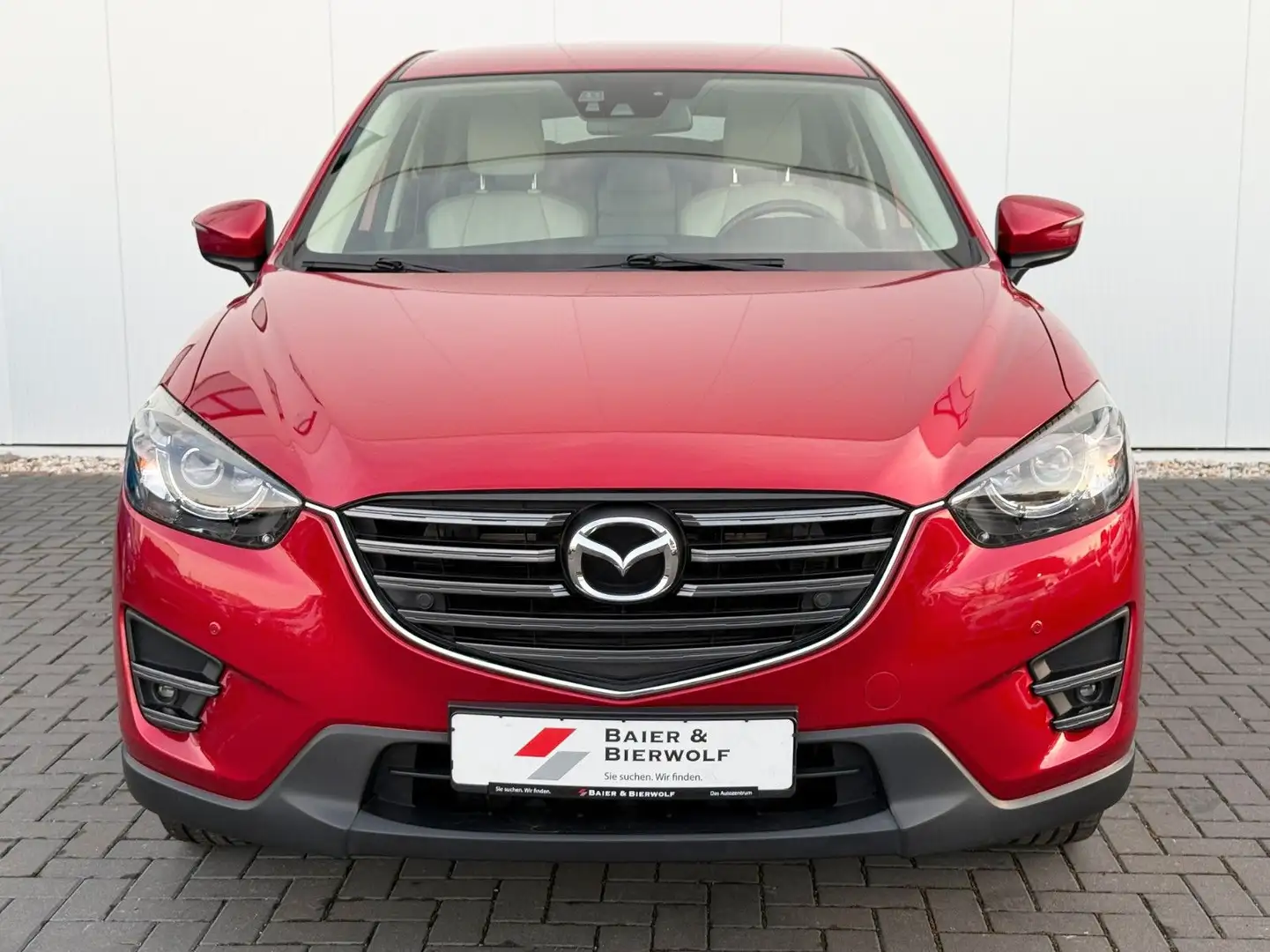 Mazda CX-5 Sports-Line AWD NAVI DAB KEYLESS LED LEDER Rood - 2