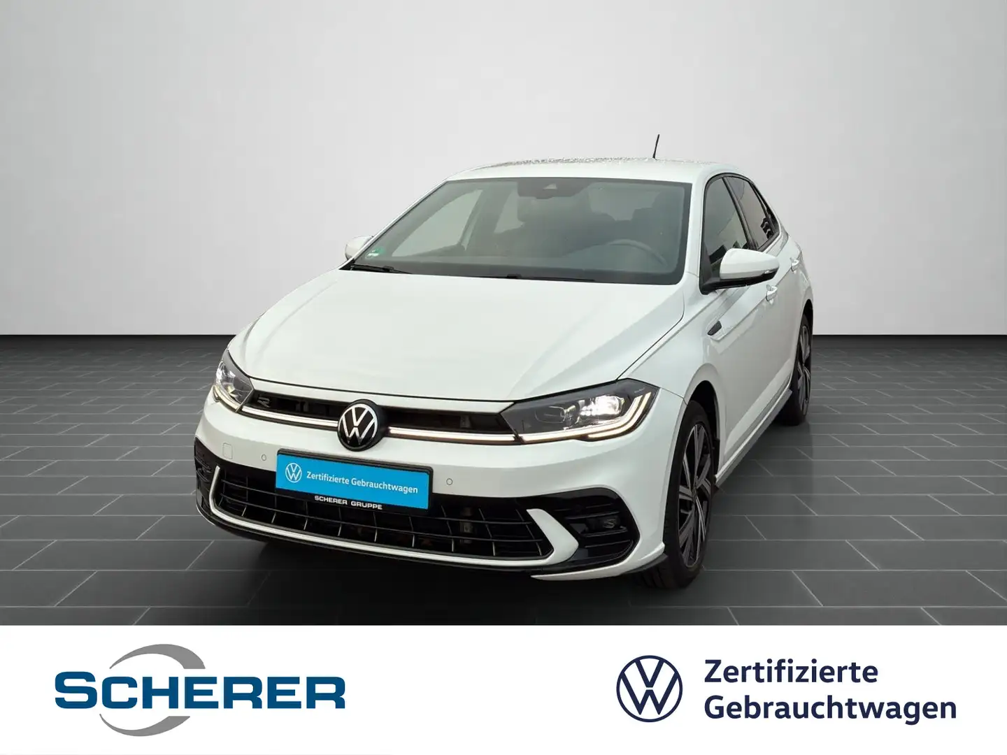 Volkswagen Polo R-LINE 1.0 TSI DSG IQ.LIGHT NAVI IQ.DRIVE Weiß - 1