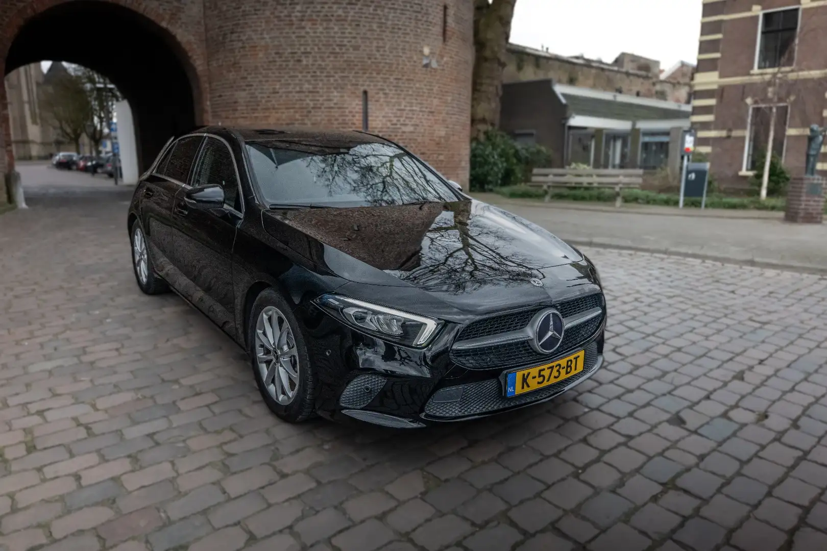 Mercedes-Benz A 180 Bns Sol. AMG Upg Zwart - 1