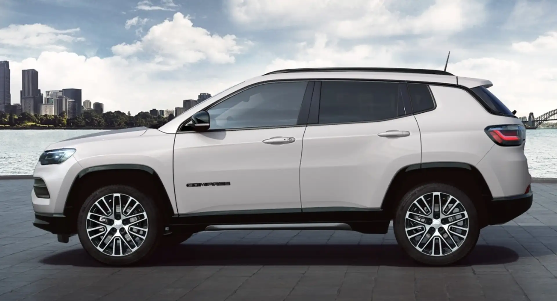 Jeep Compass 1.5 E-Hybrid Summit Automatik *LEDER*LED*SHZ*PDC*A Rot - 2