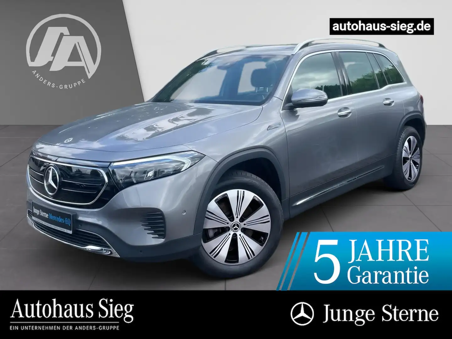 Mercedes-Benz EQB 300 4M Progressive+MBUX+SHZ+LED+PDC+Kam+EASY Grigio - 1