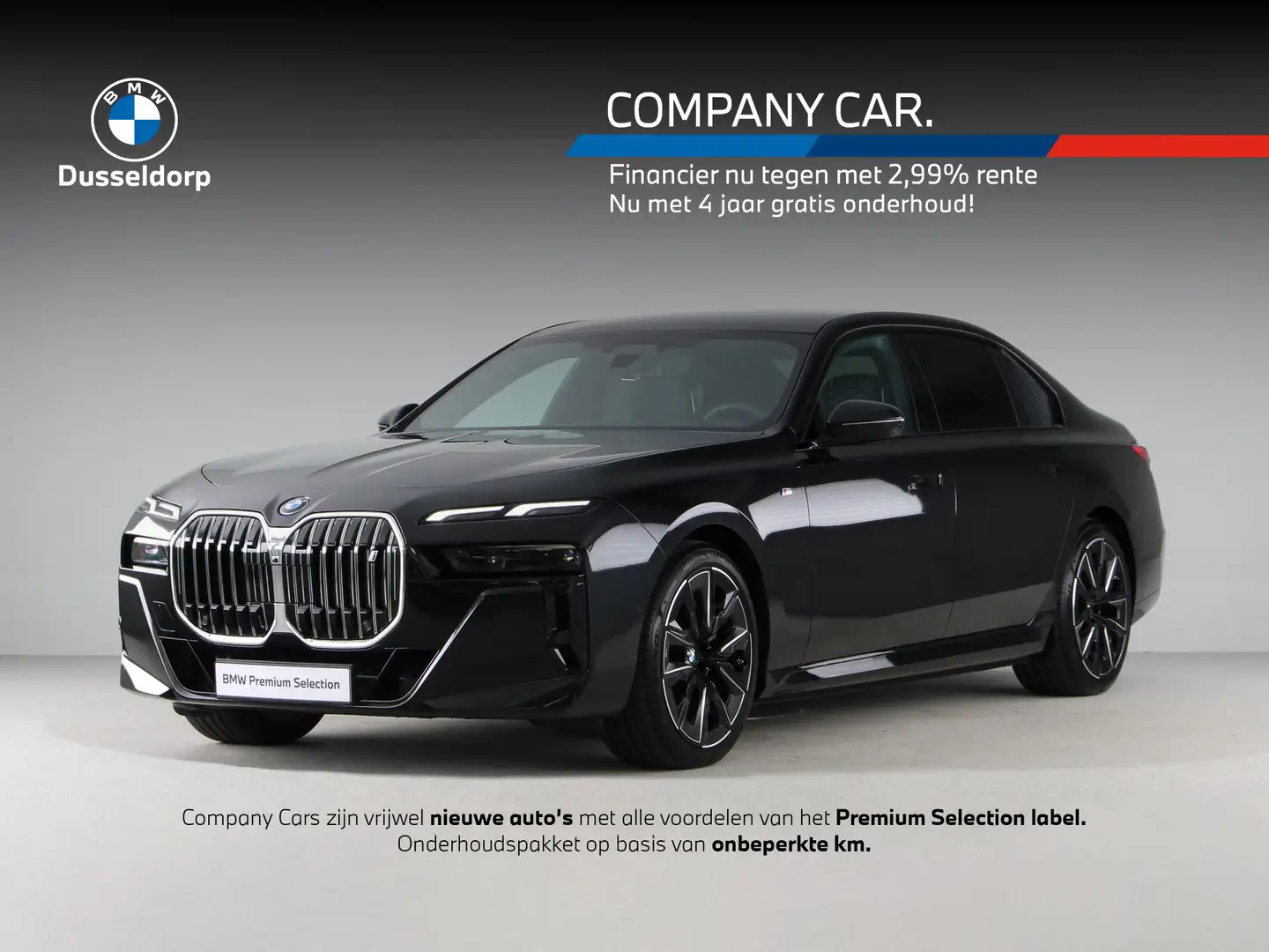 BMW i7 eDrive50 106 kWh Zwart - 1