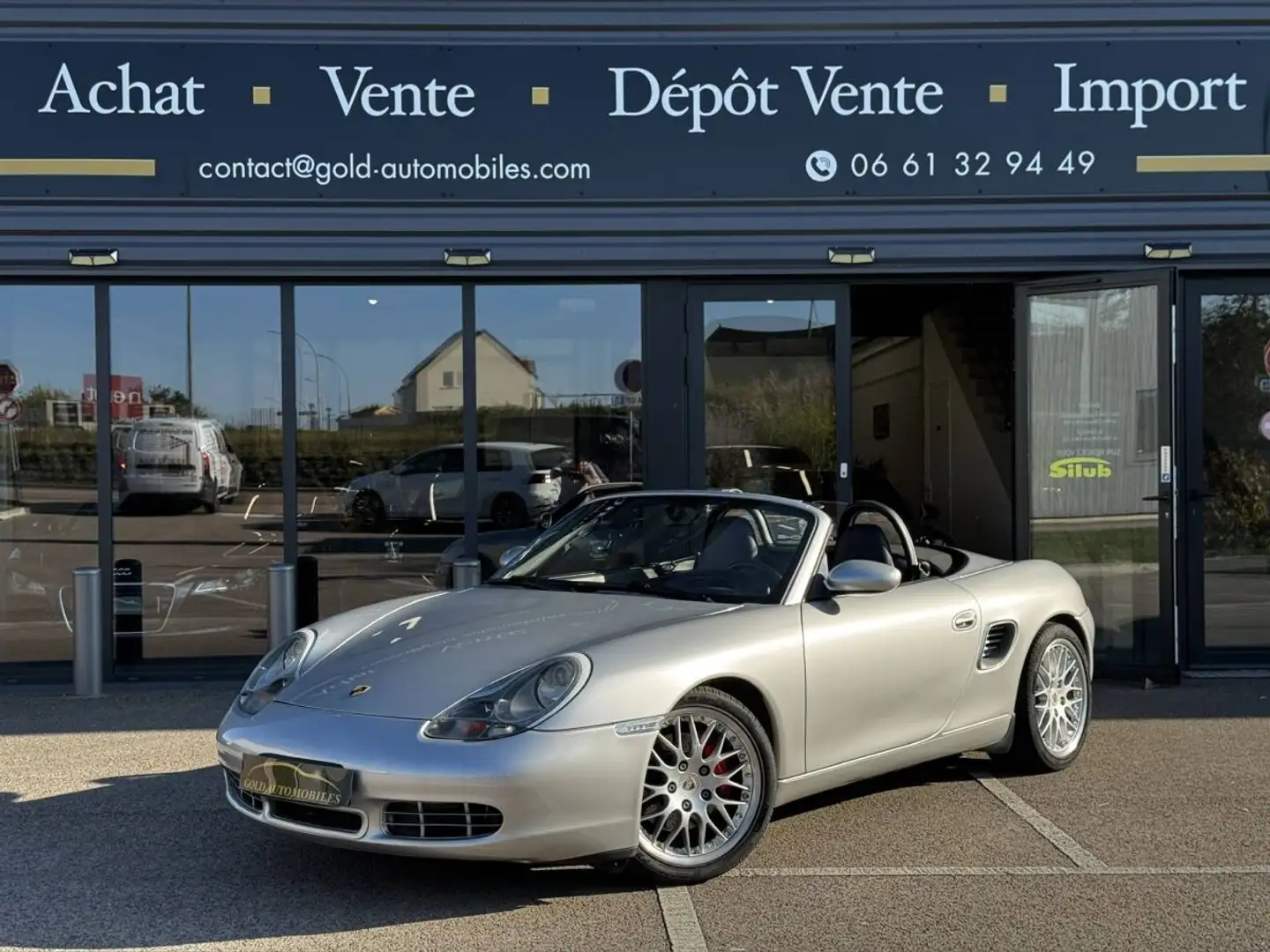 Porsche Boxster I (986) 3.2 S Gris - 1