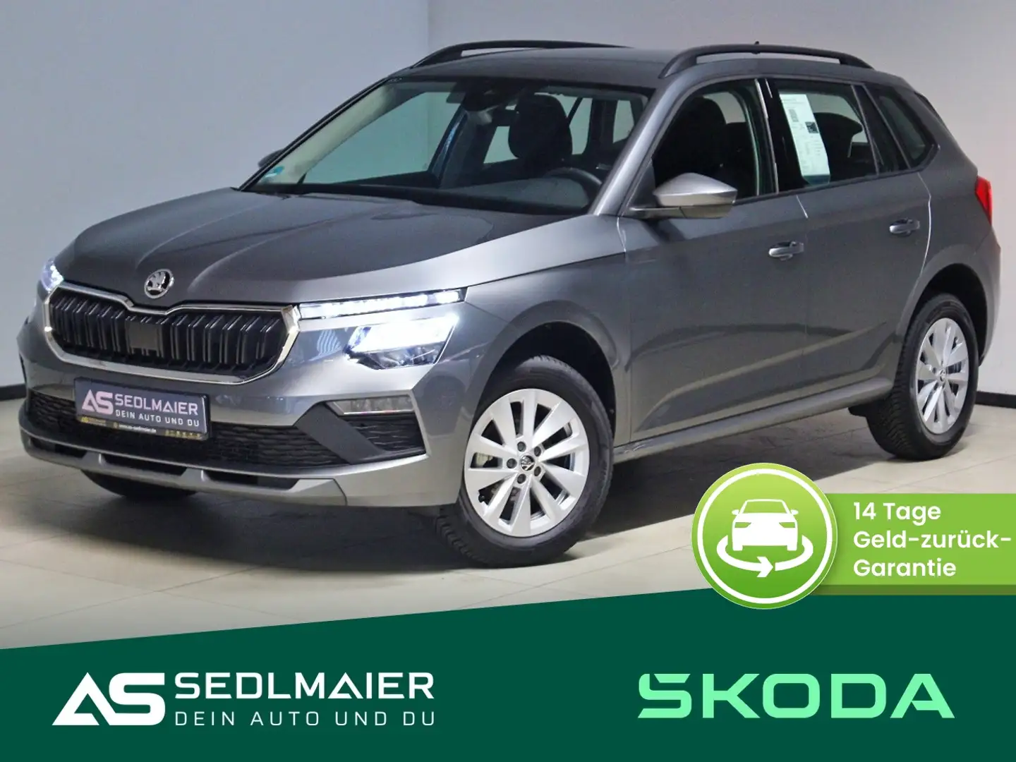 Skoda Kamiq 1.0 TSI Selection PDC|NAV|SHZ|APP|LED|Tempo Grau - 1