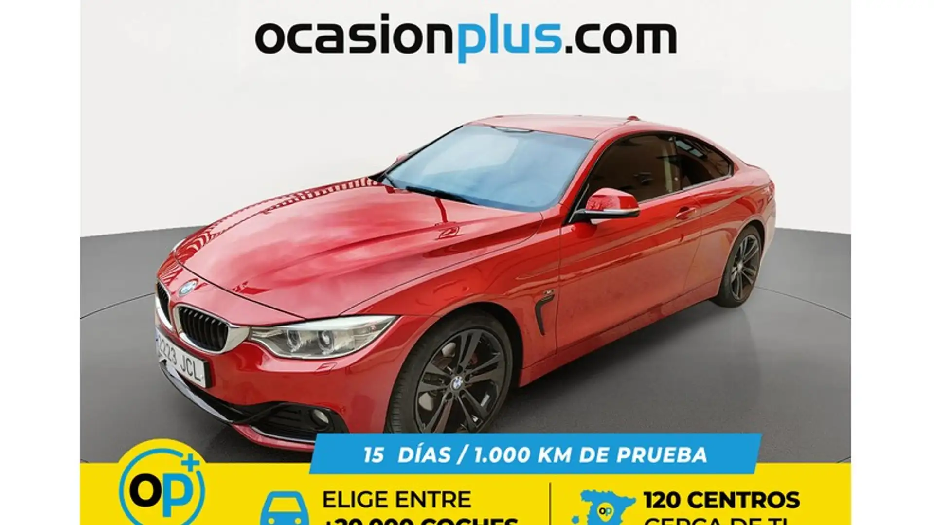 BMW 420 420d Coupé Rojo - 1