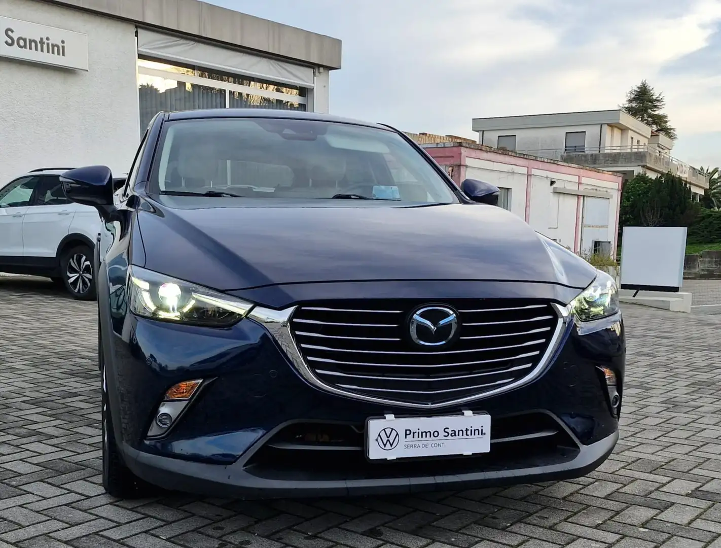 Mazda CX-3 CX-3 1.5d Exceed awd 105cv auto my17 Modrá - 1