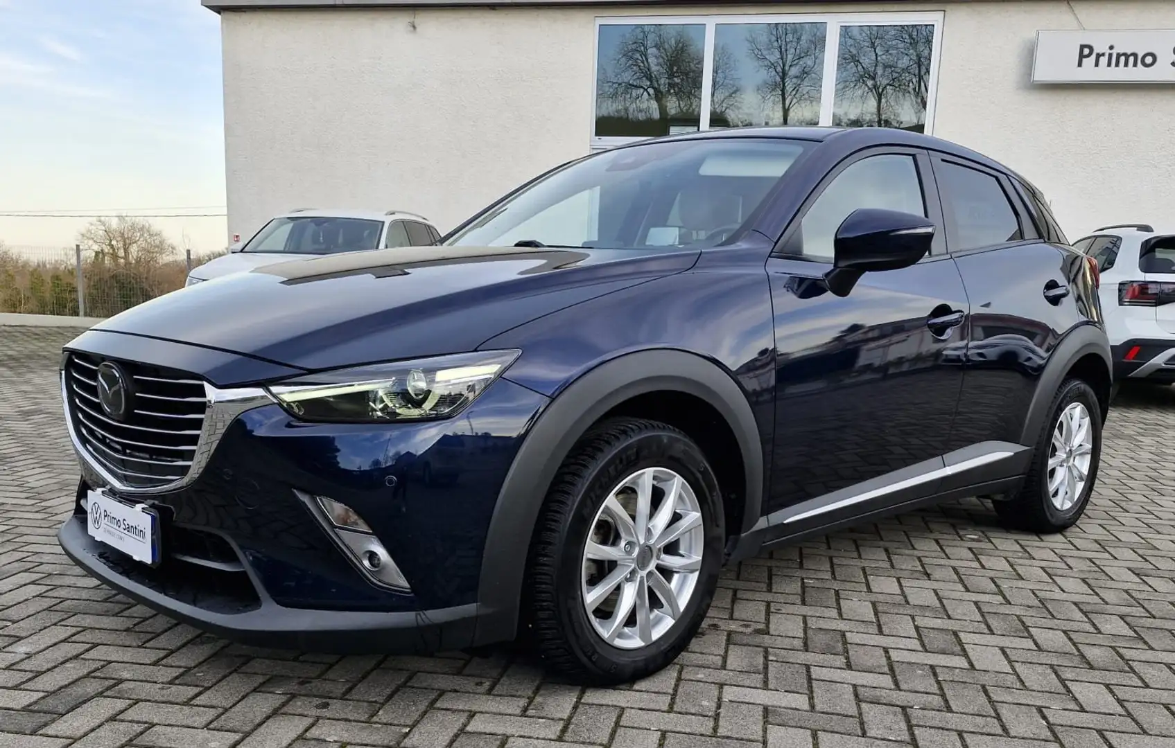 Mazda CX-3 CX-3 1.5d Exceed awd 105cv auto my17 Modrá - 2