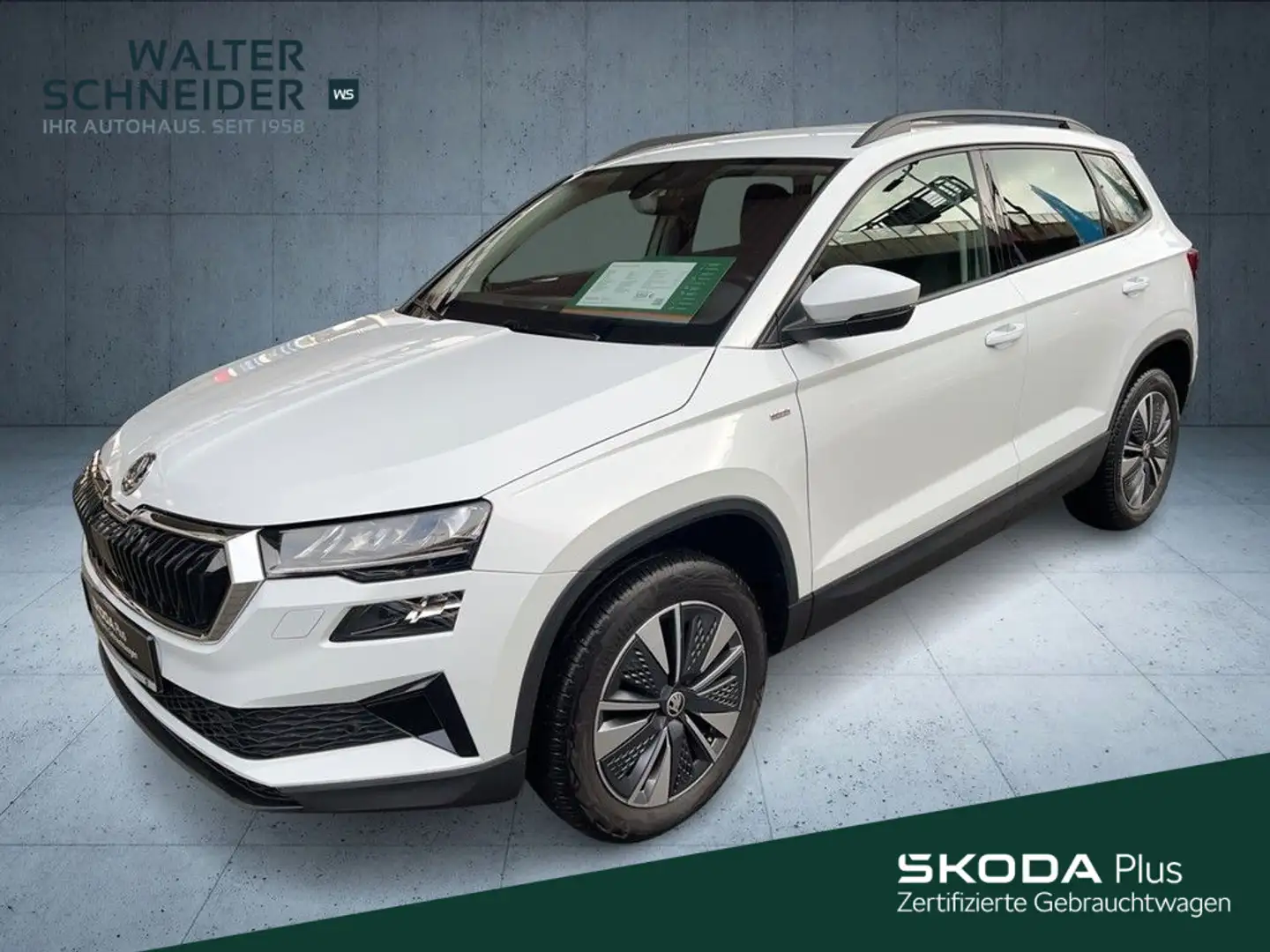 Skoda Karoq 1.5 TSI DSG Tour Navi LED ACC Weiß - 1