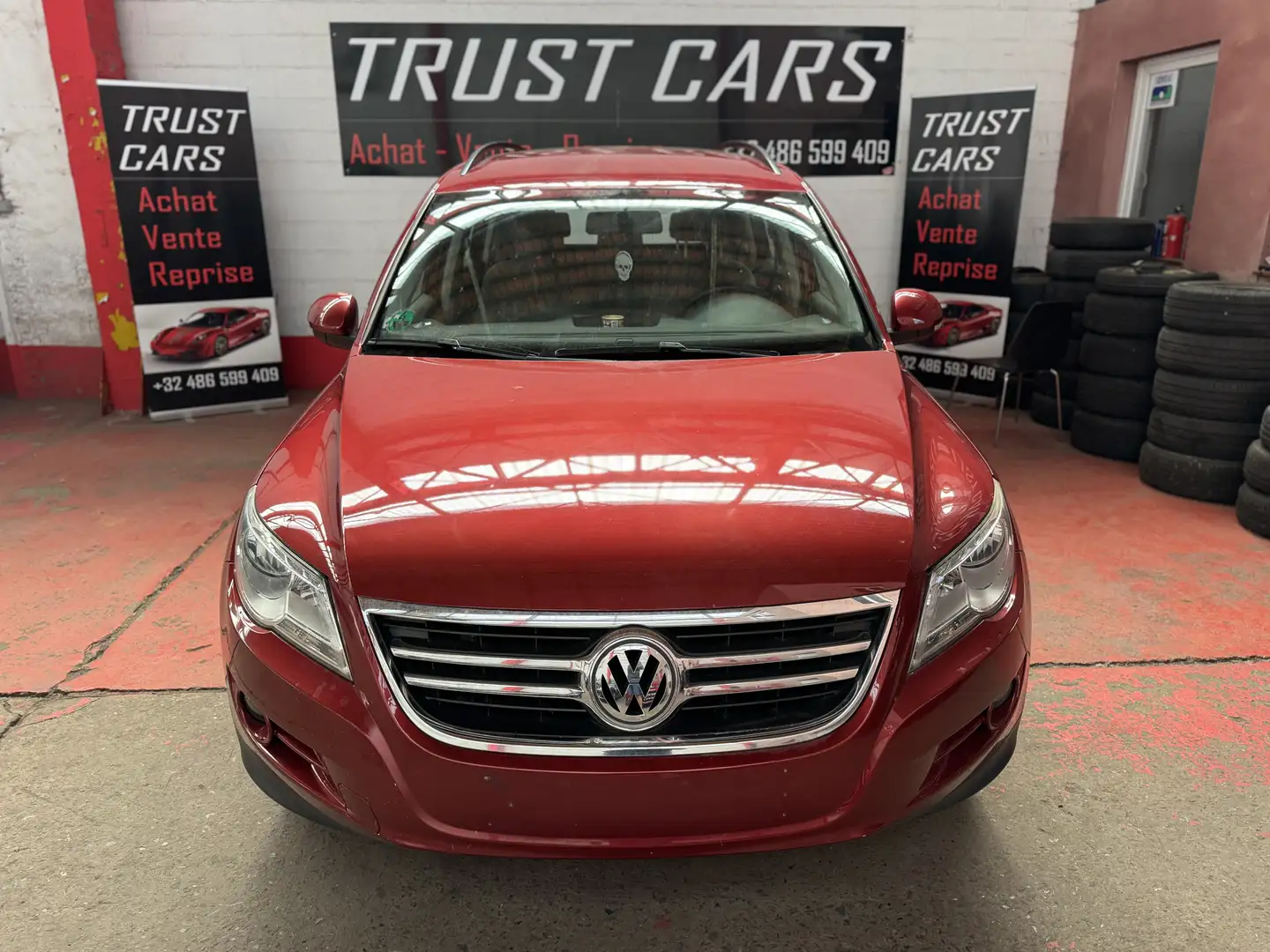 Volkswagen Tiguan 1.4 TSI Sport & Style Rood - 1