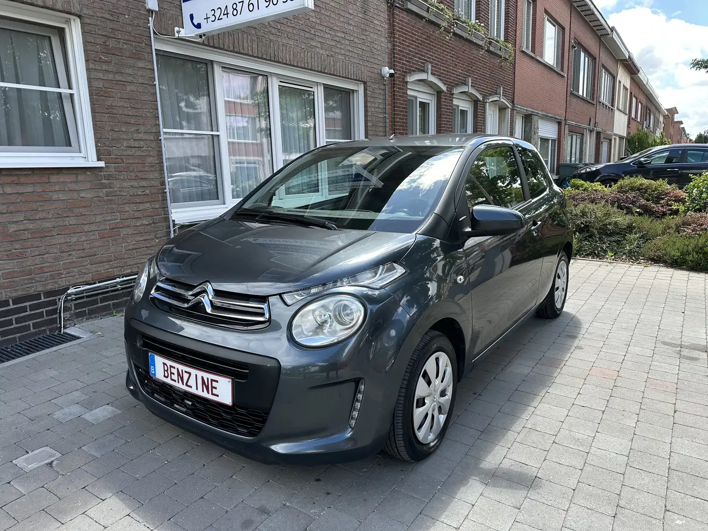 Citroen C1 1.0i! Topstaat* Airco* 53000km* Garantie! Сірий - 1