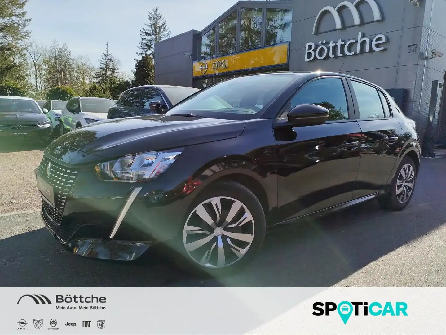 Peugeot 208 Active Pack 1.5 NAVI*DAB*SPURASSISTENT*TEMPOMAT Schwarz - 1