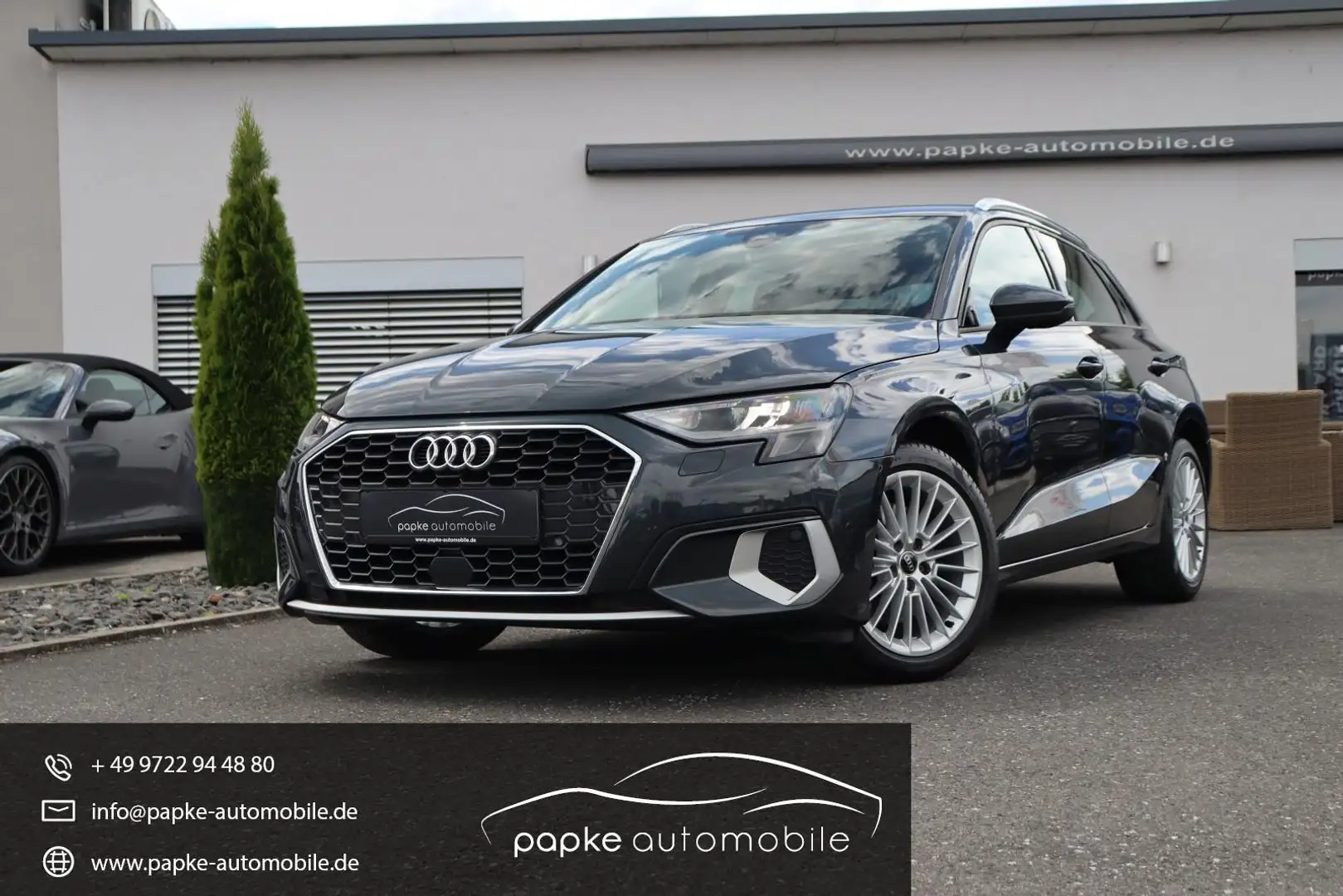 Audi A3 Sportback 35 TDI advanced +VIRTUAL+SHZ+TEMPOMAT+ Grijs - 1