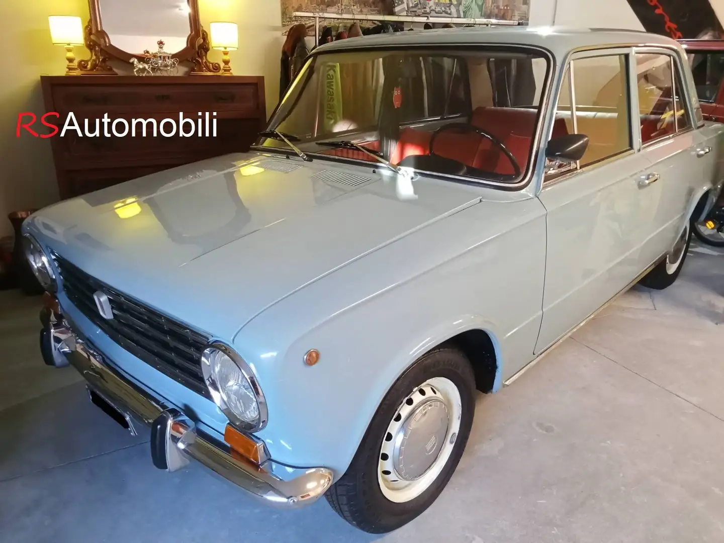 Fiat 124 Coupè BERLINA DEL 1972 Blau - 1