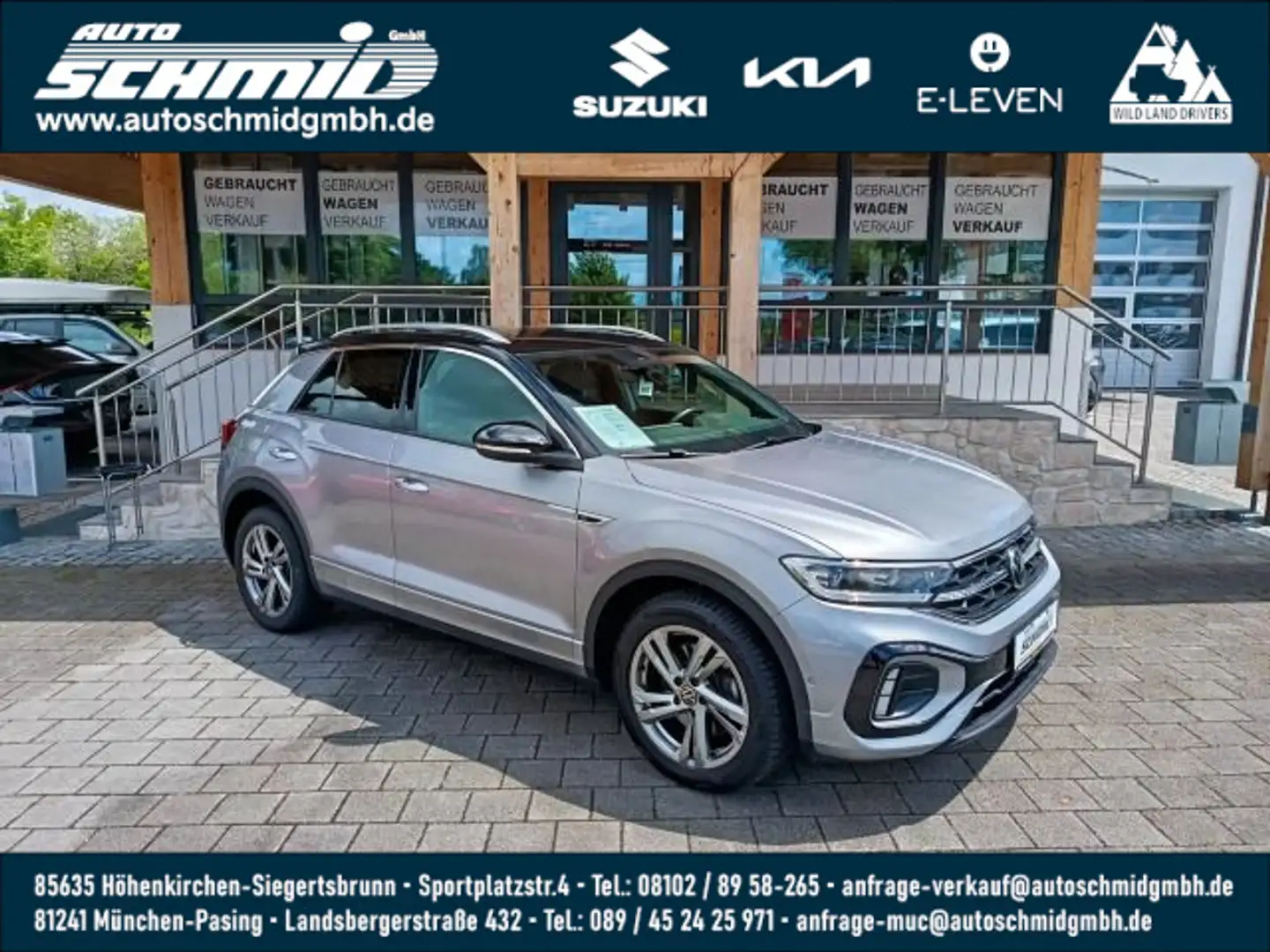 Volkswagen T-Roc 2.0 TDI SCR R-Line DSG |Digital|NAVI|Kamer Zilver - 1