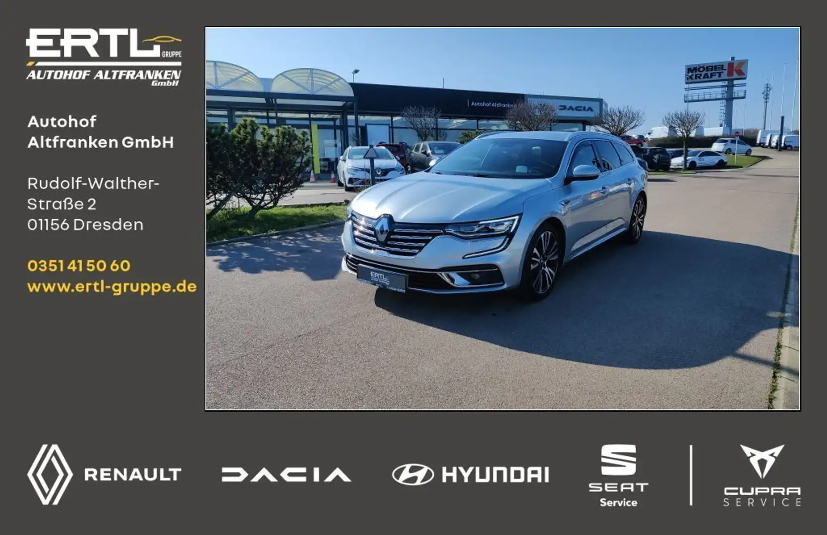 Renault Talisman Grandtour INITIALE PA. BLUE dCi 190 EDC Grau - 1
